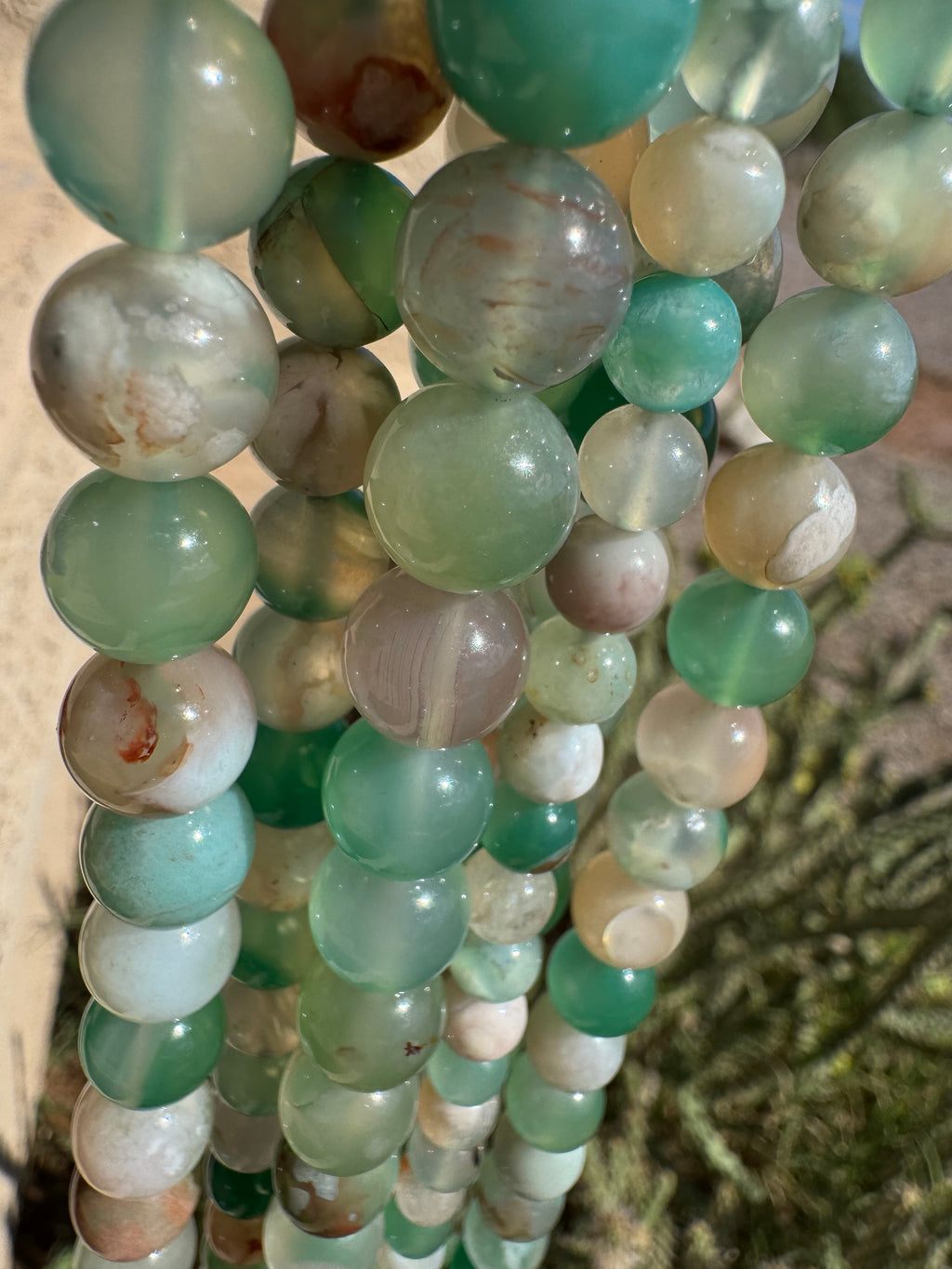 Green Flower Agate - High-Grade Translucent