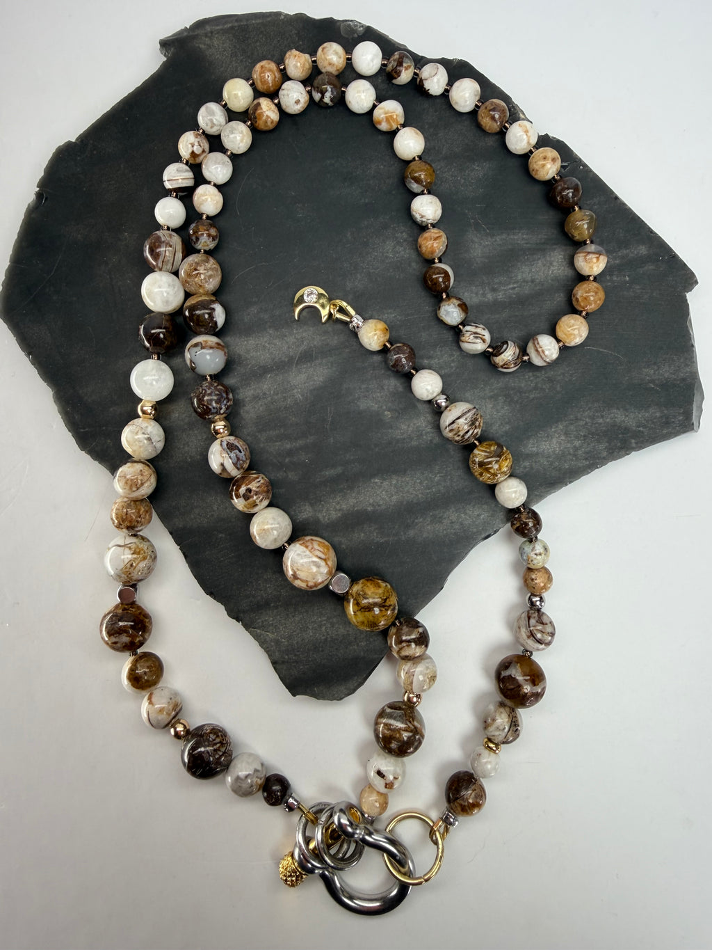 Coffee Jasper Necklace