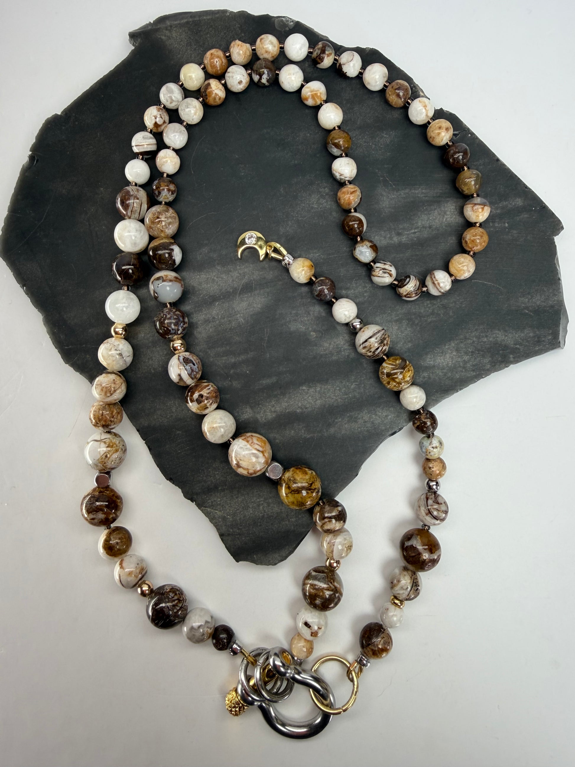 Coffee Jasper Necklace
