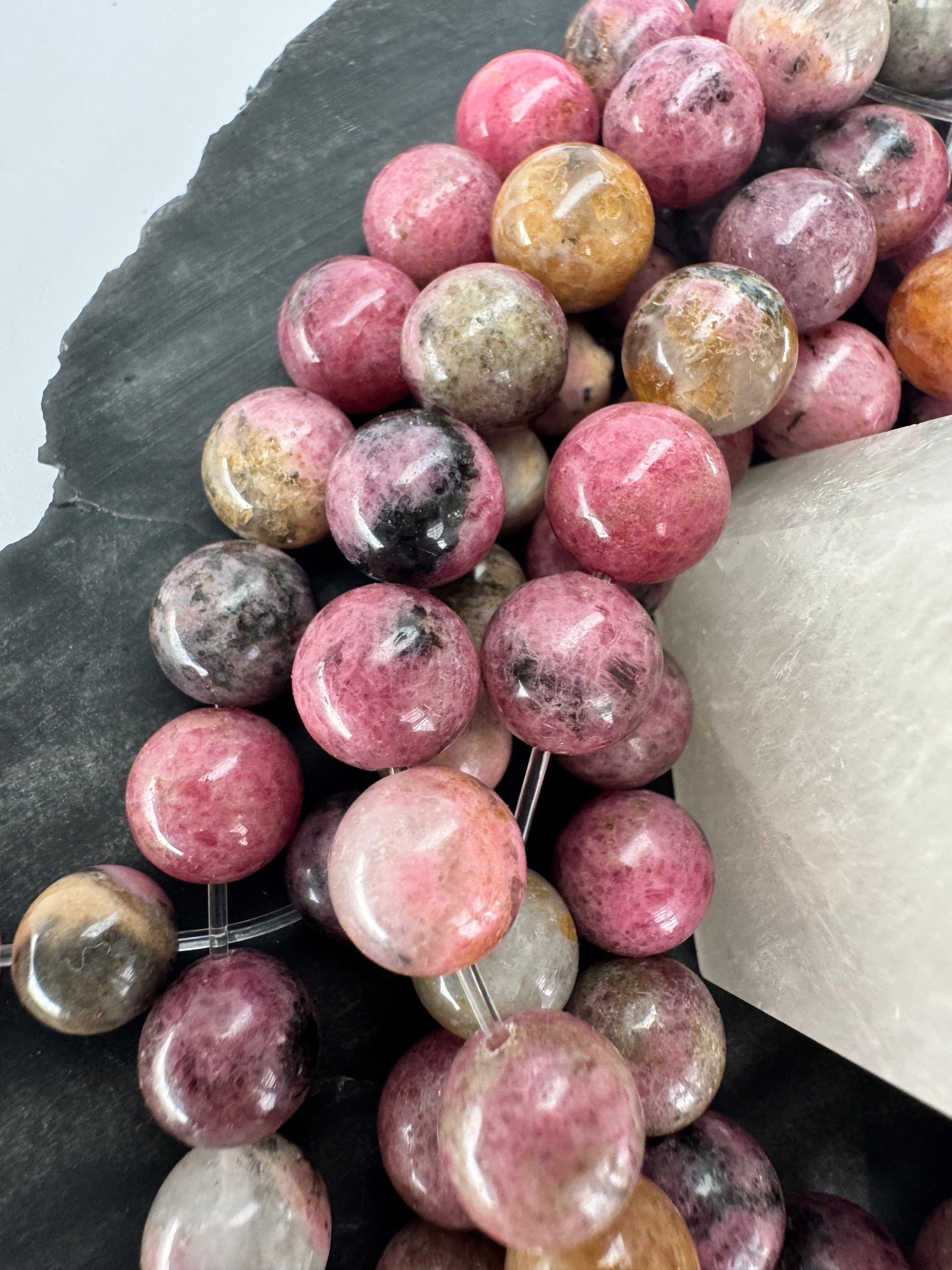 Rhodonite with Matrix