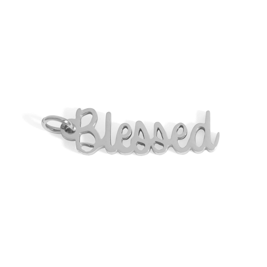 Stainless Steel Blessed Charm