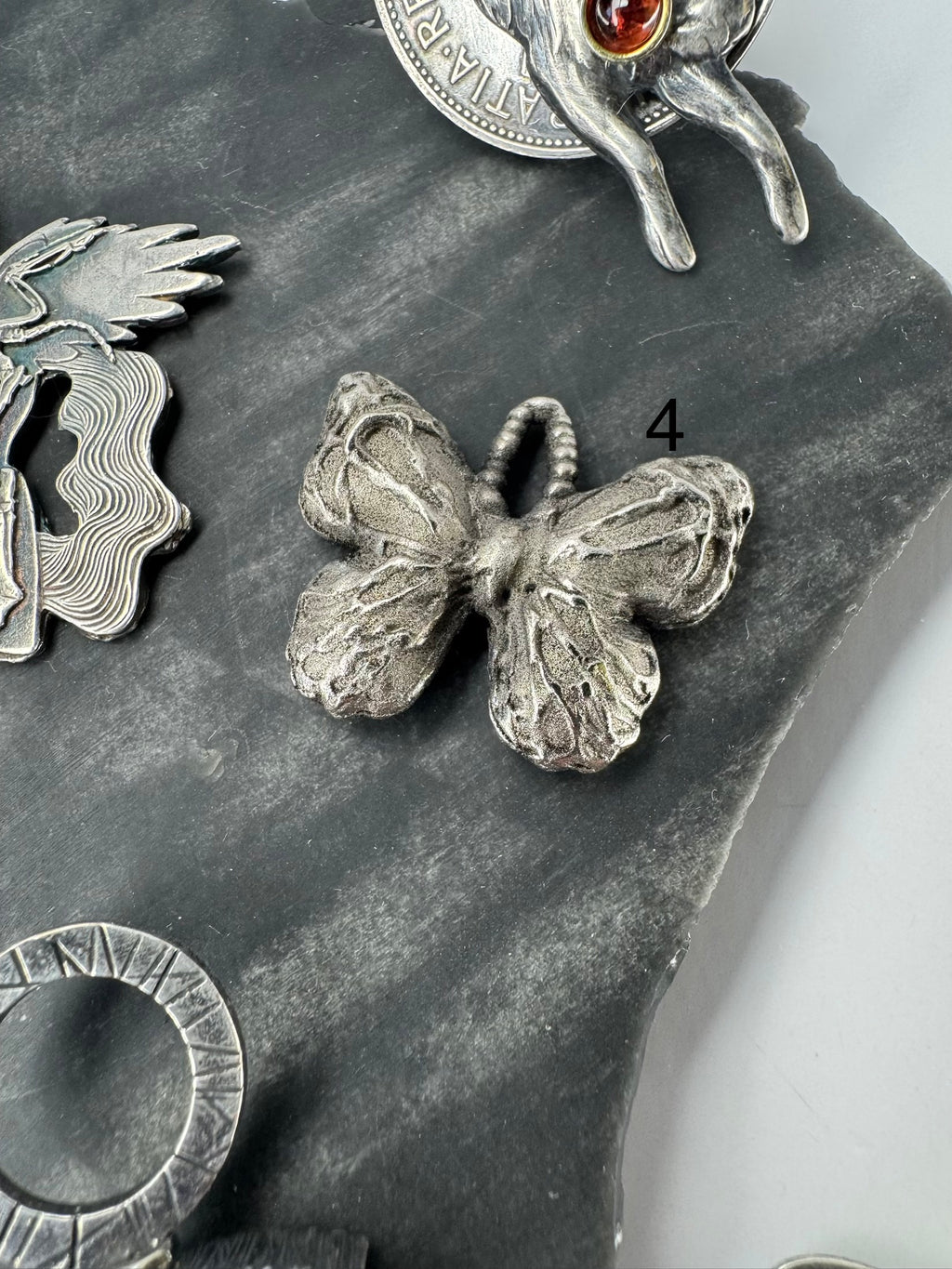 Handmade Pendants & one Ring