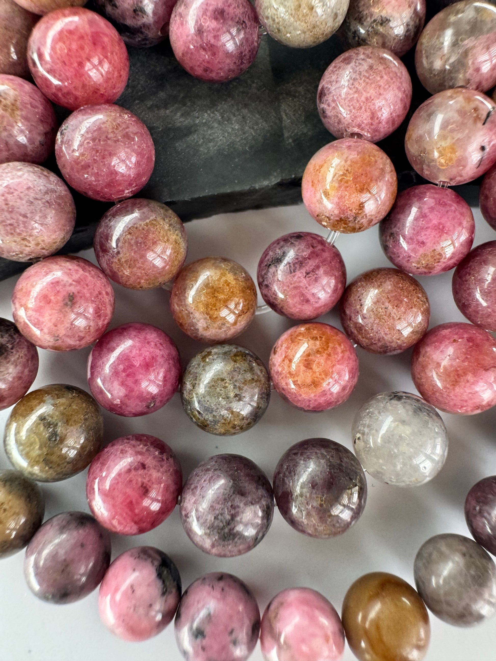 Rhodonite with Matrix