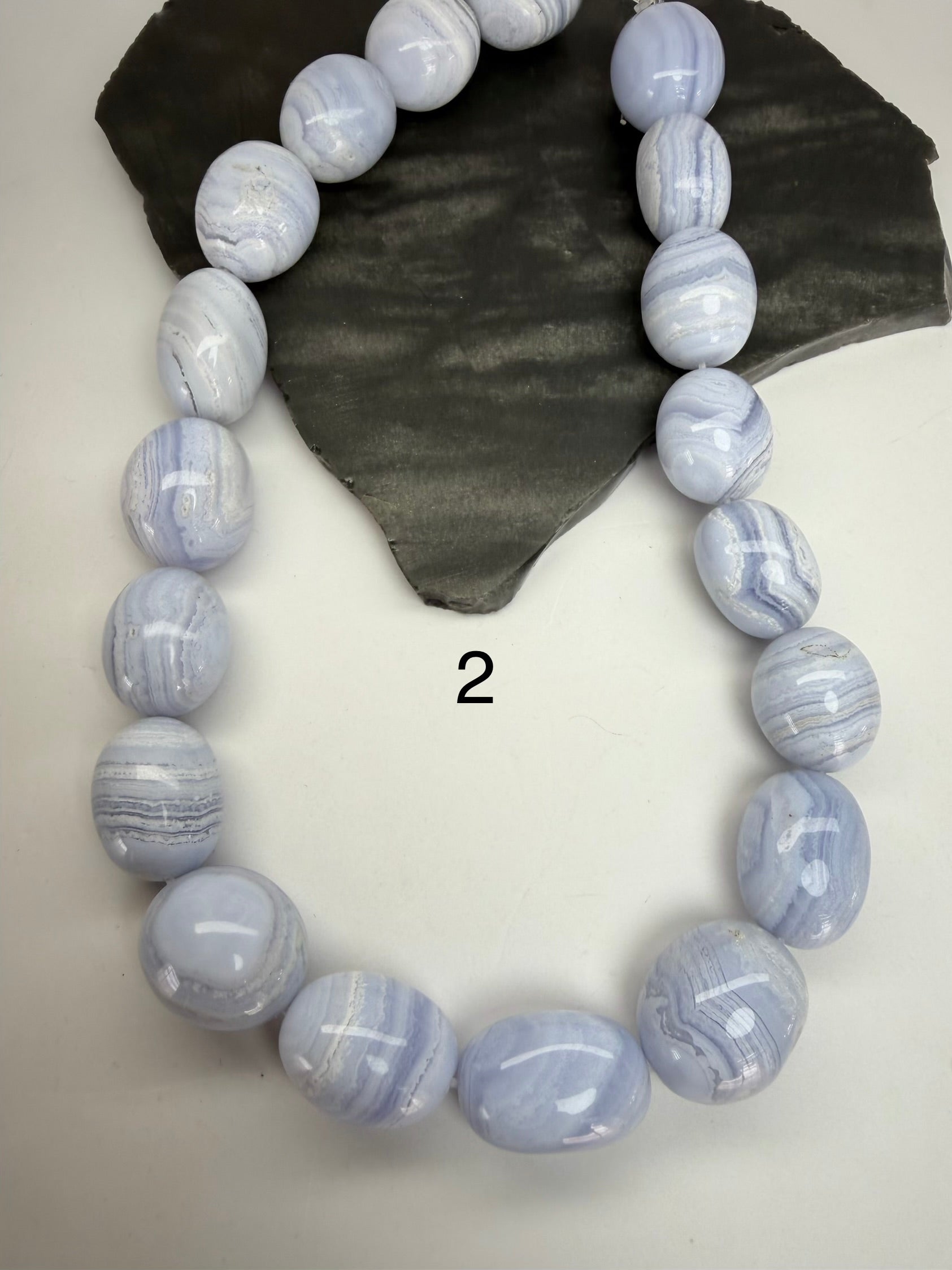 Blue Lace Agate - Custom Length