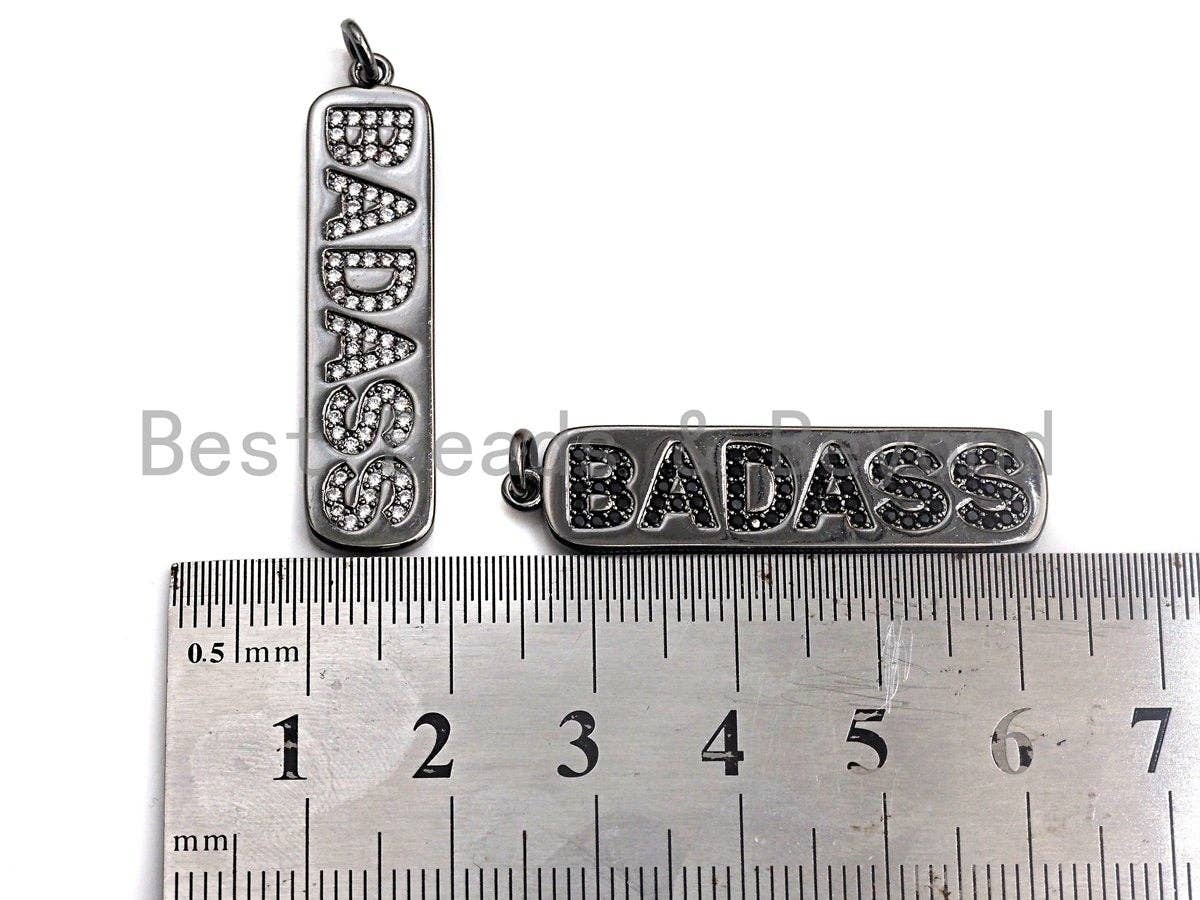 CZ Badass Micro Pave Charm Pendant