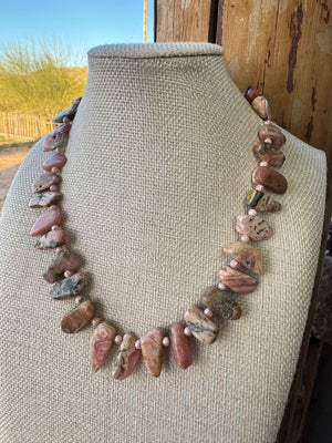 Rhodochrosite Necklace