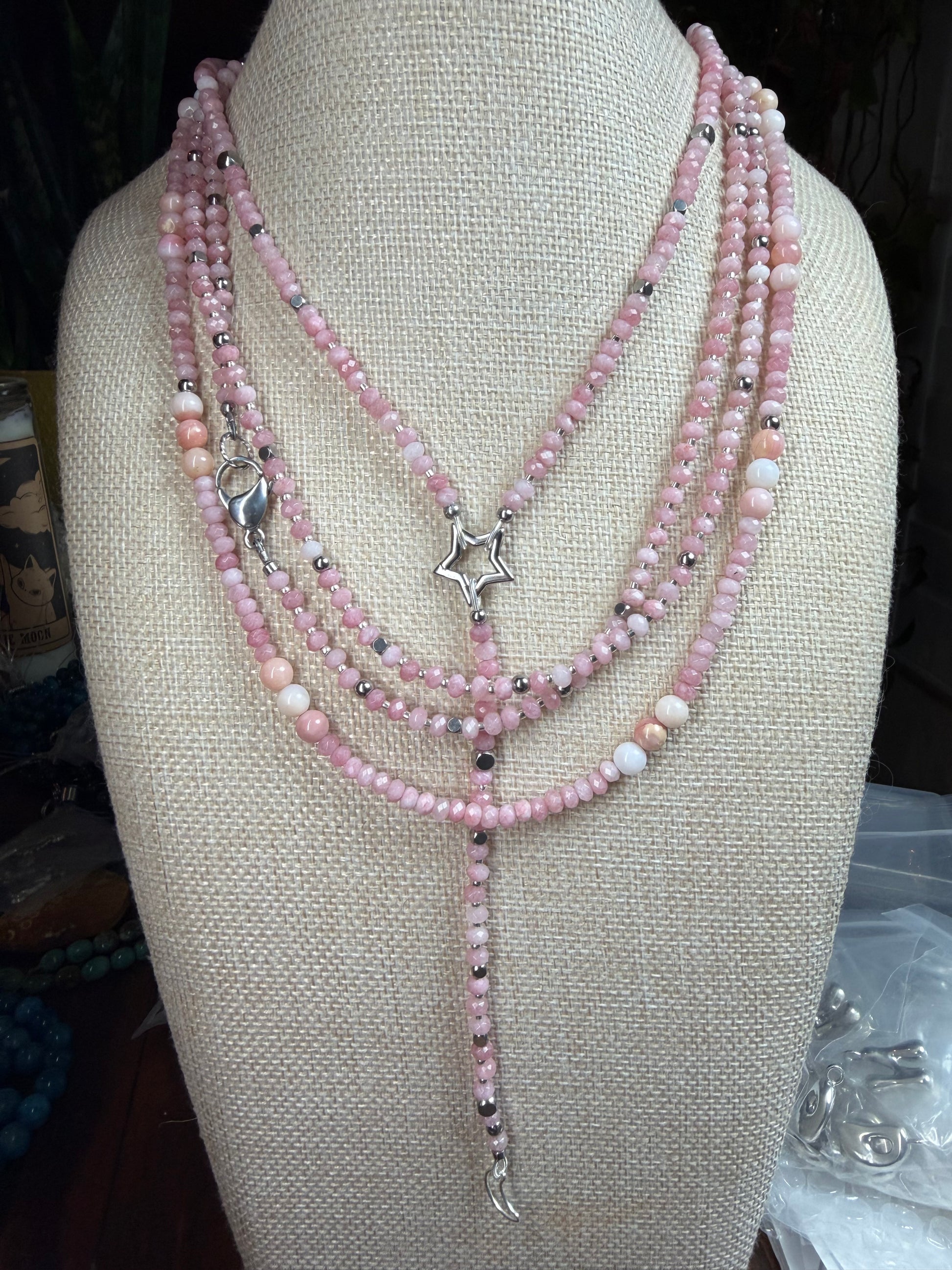 Pink Opal Star