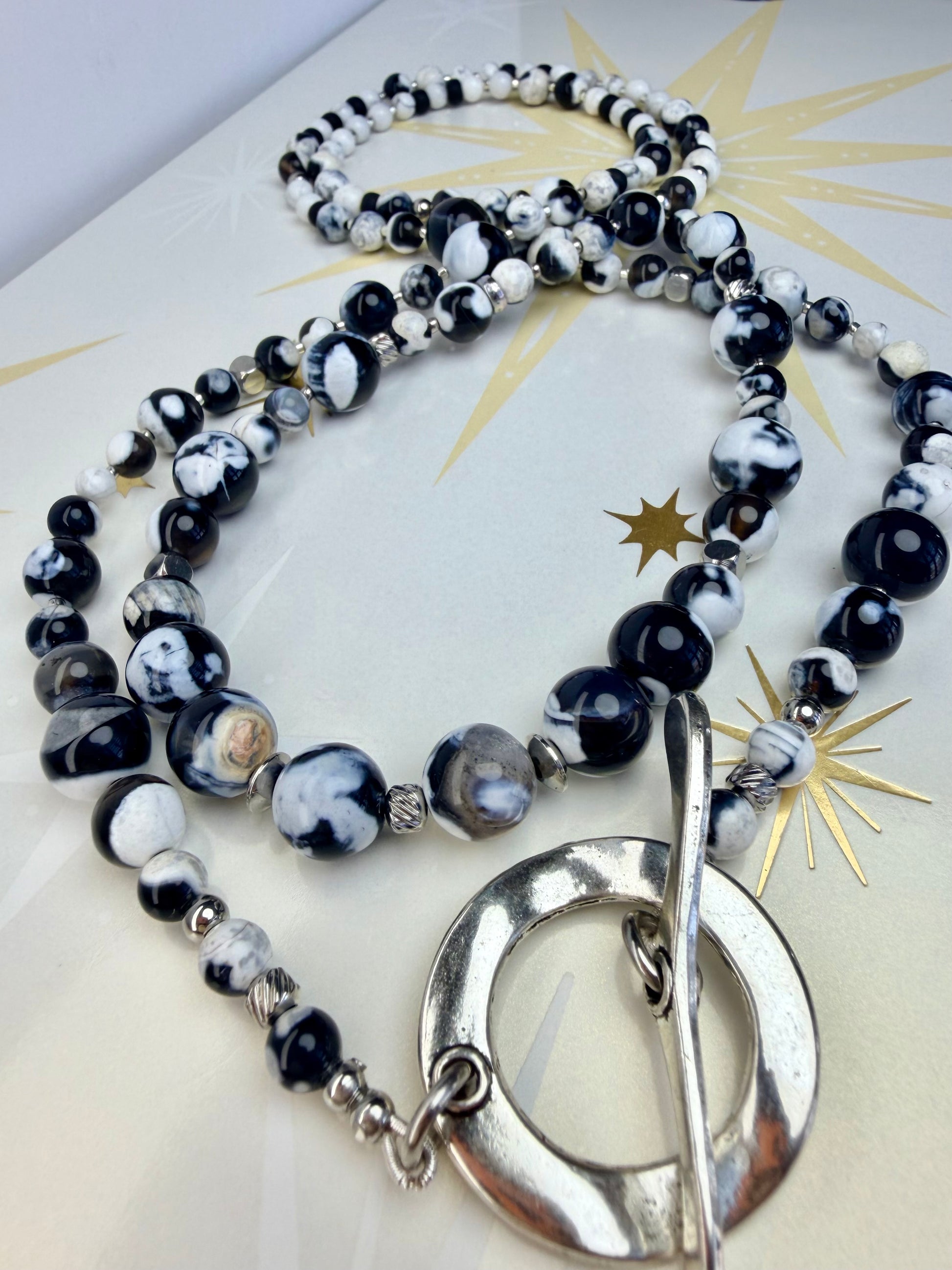 Midnight Current - Wrap Necklace