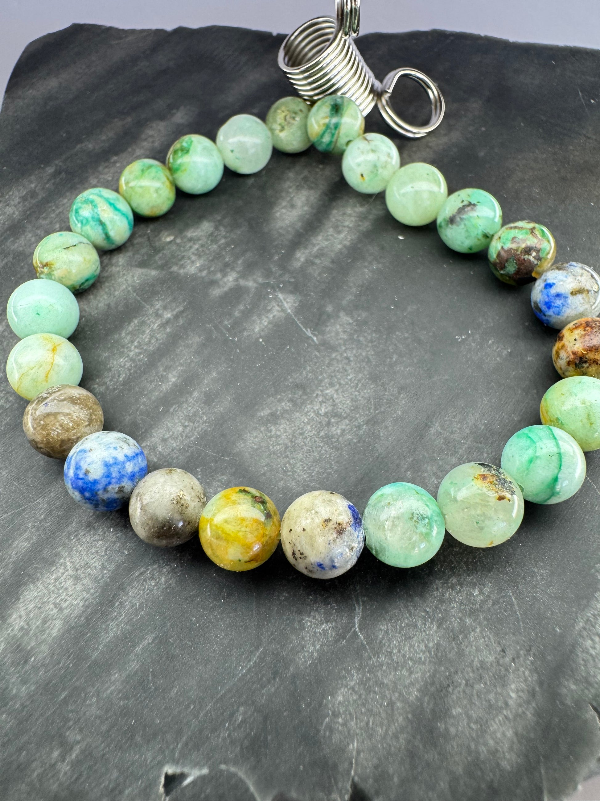 Mongolian Turquoise Necklace & FREE Matching Bracelet