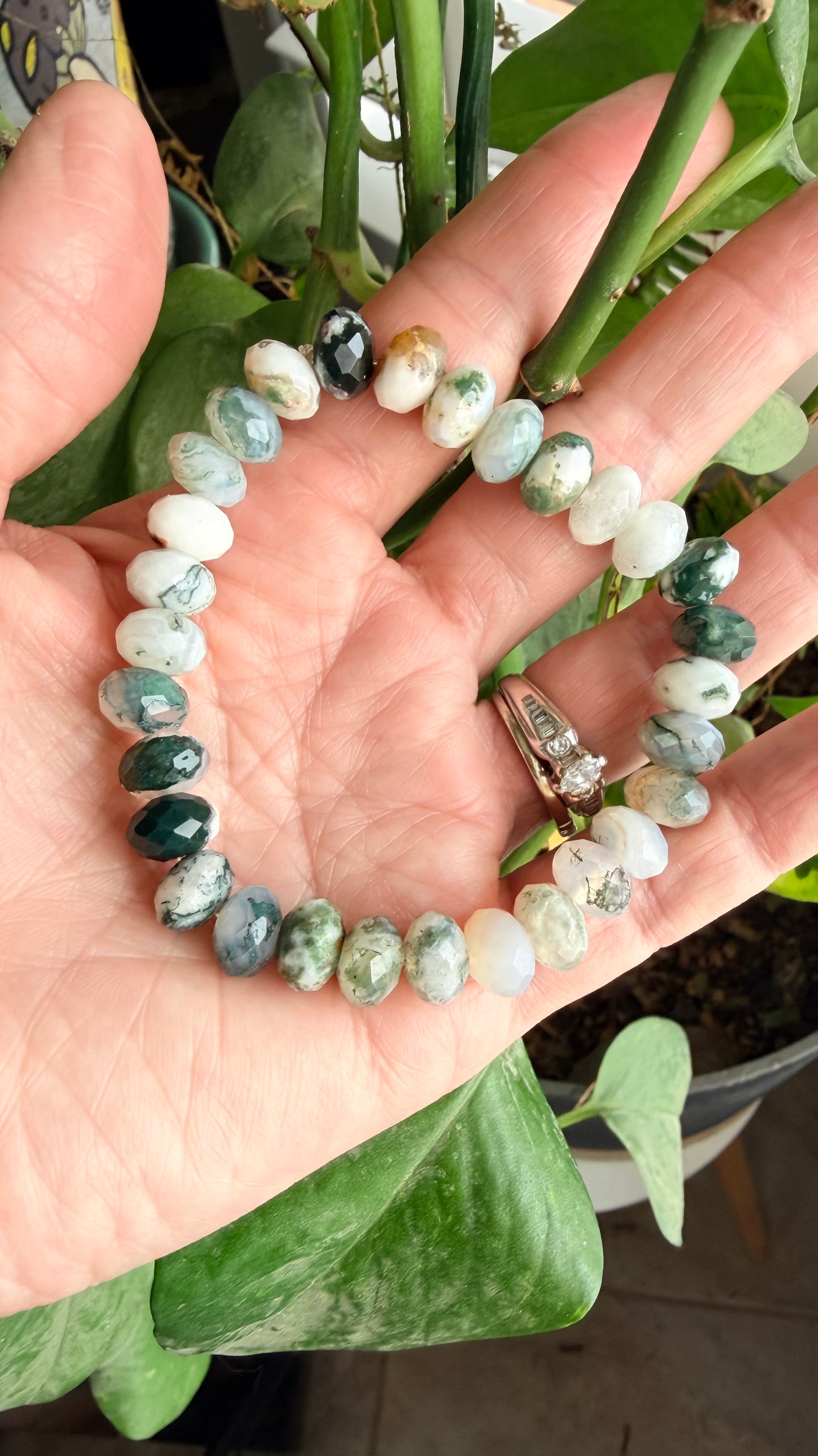 Green Moss Agate