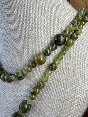 Peridot Signature Wrap Necklace w/ Pendant 🦋