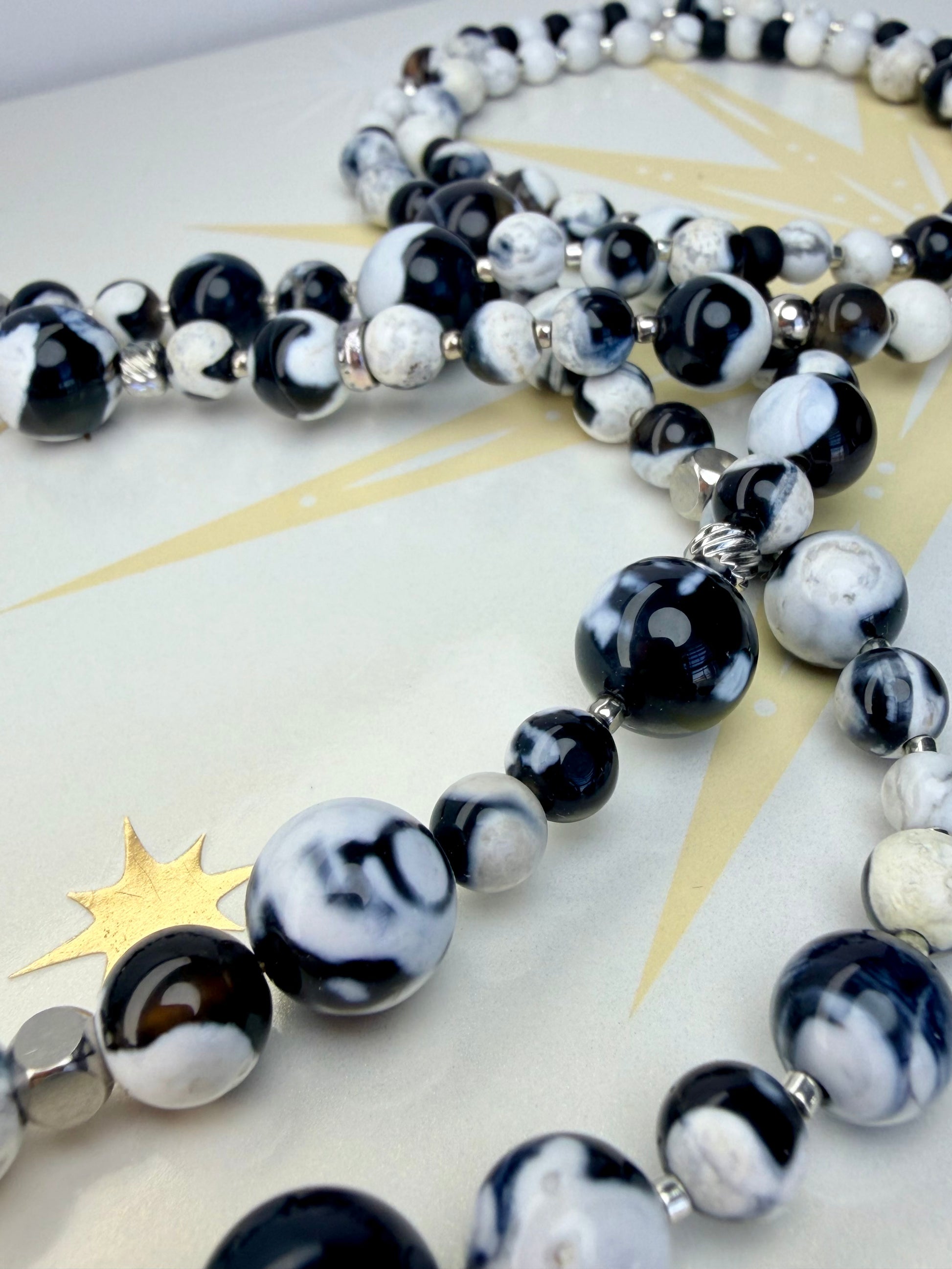 Midnight Current - Wrap Necklace