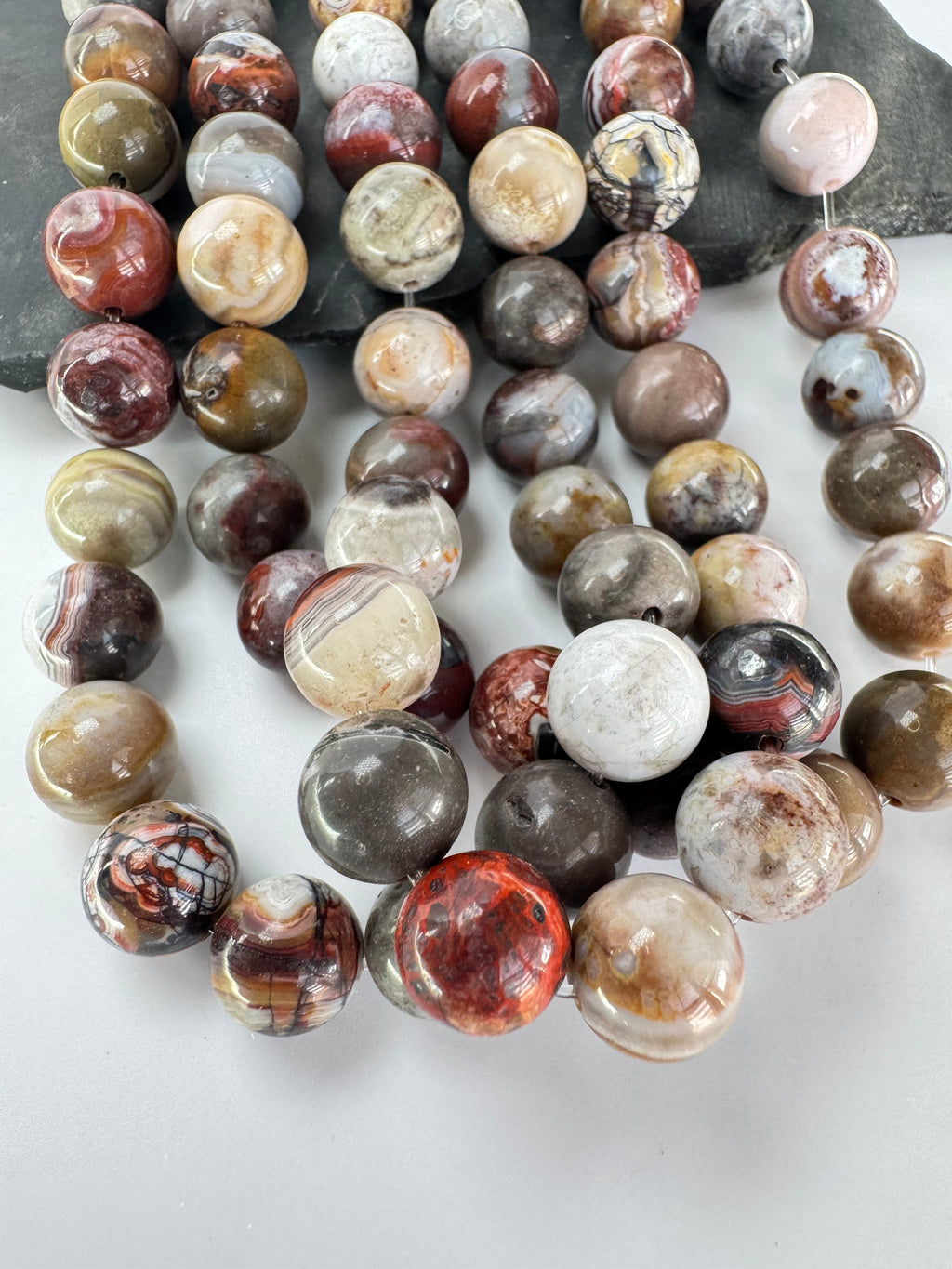 Red Mexican Crazy Lace Agate