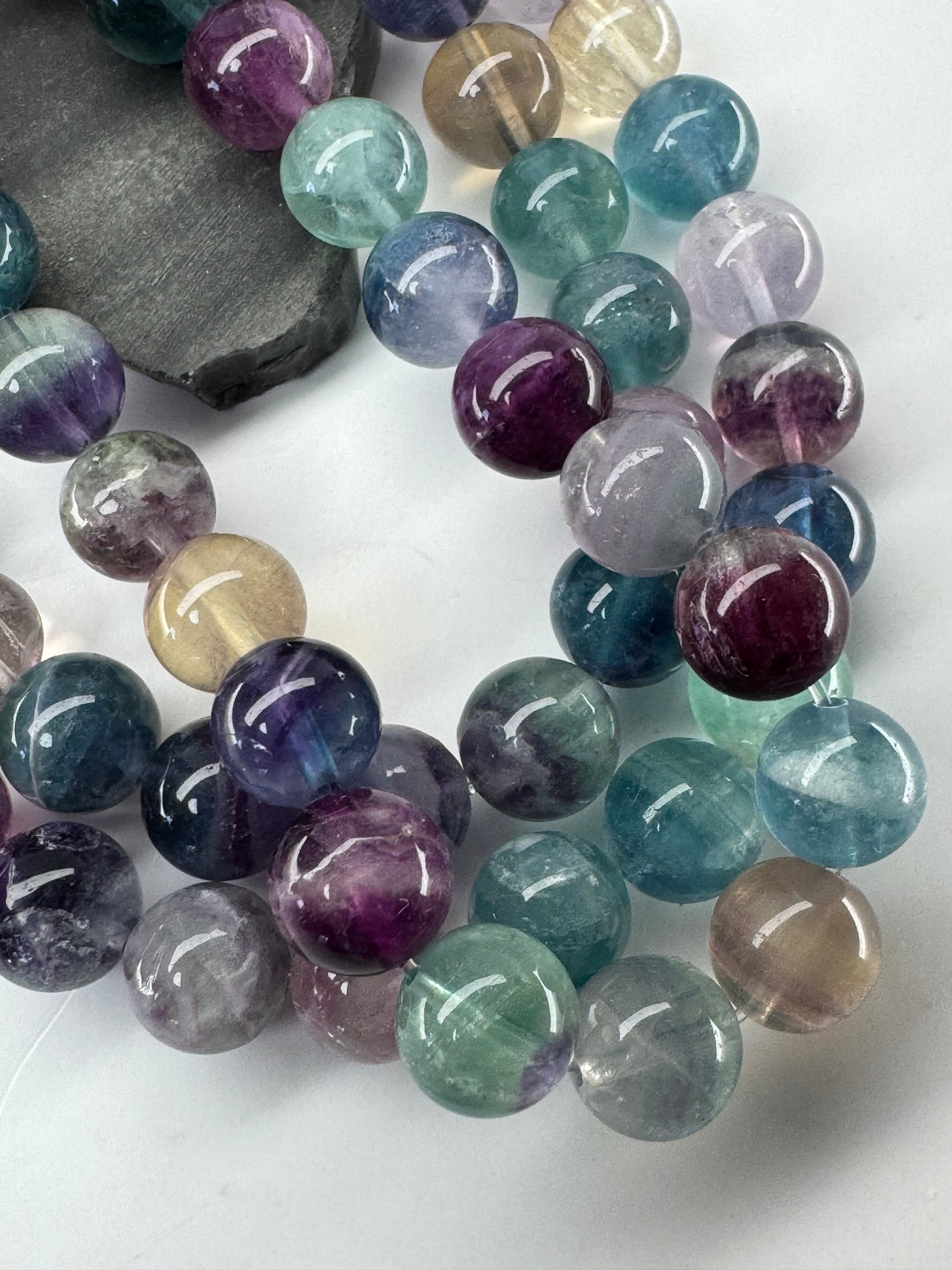 Rainbow (and Green) Fluorite