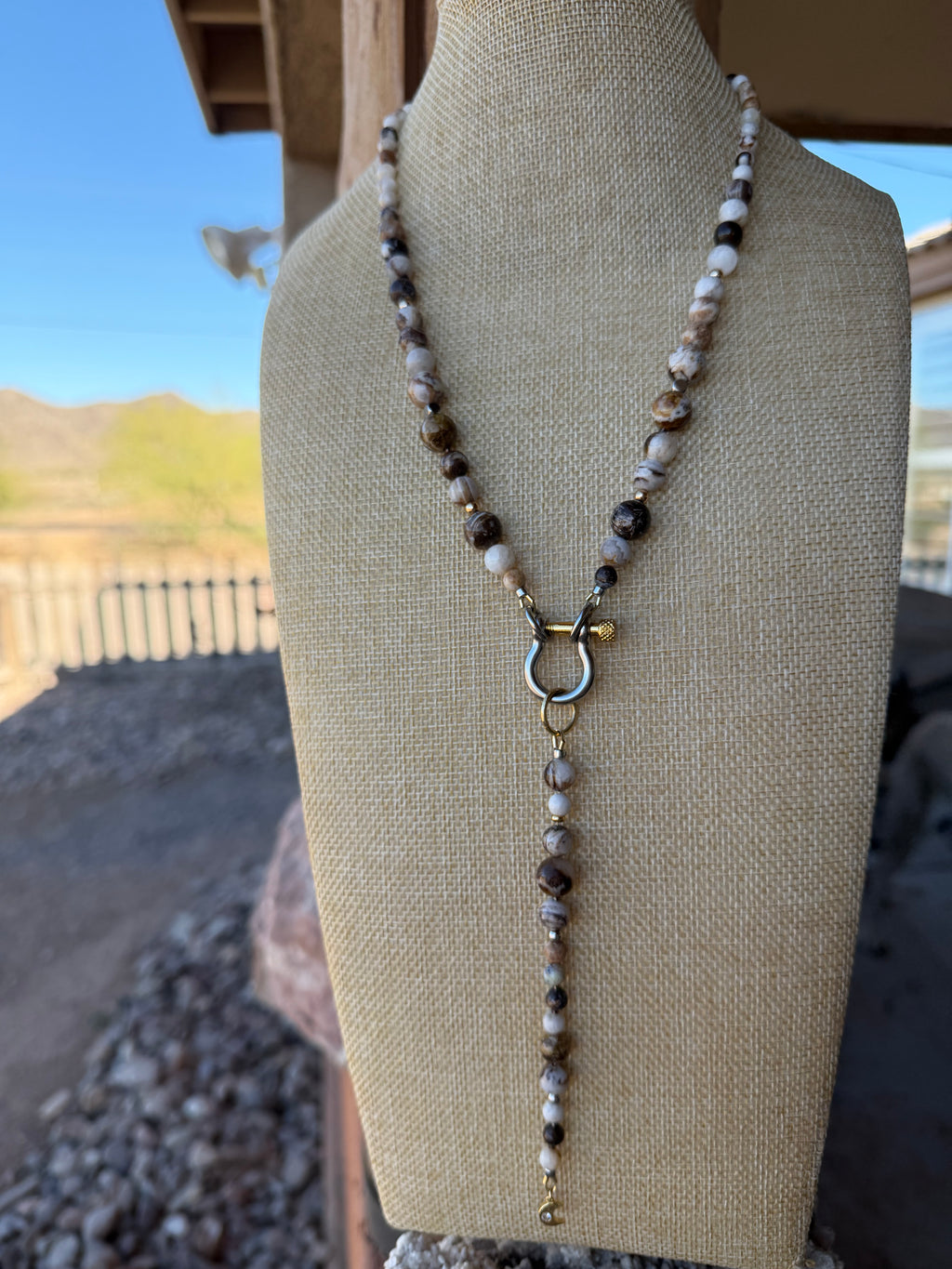Coffee Jasper Necklace