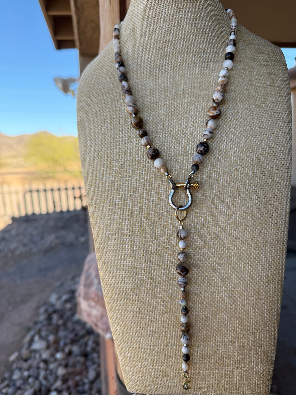 Coffee Jasper Necklace