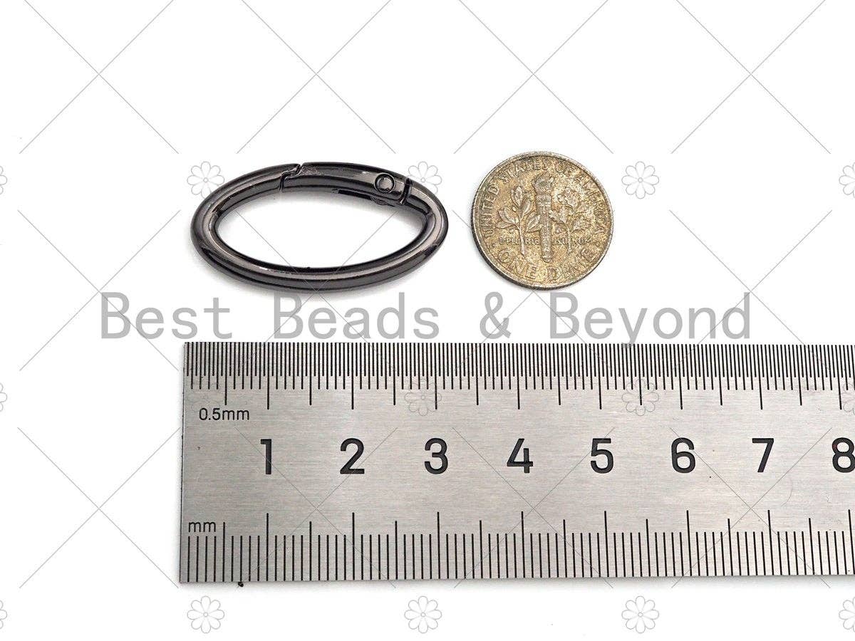 Spring Oval Clasp - Connector