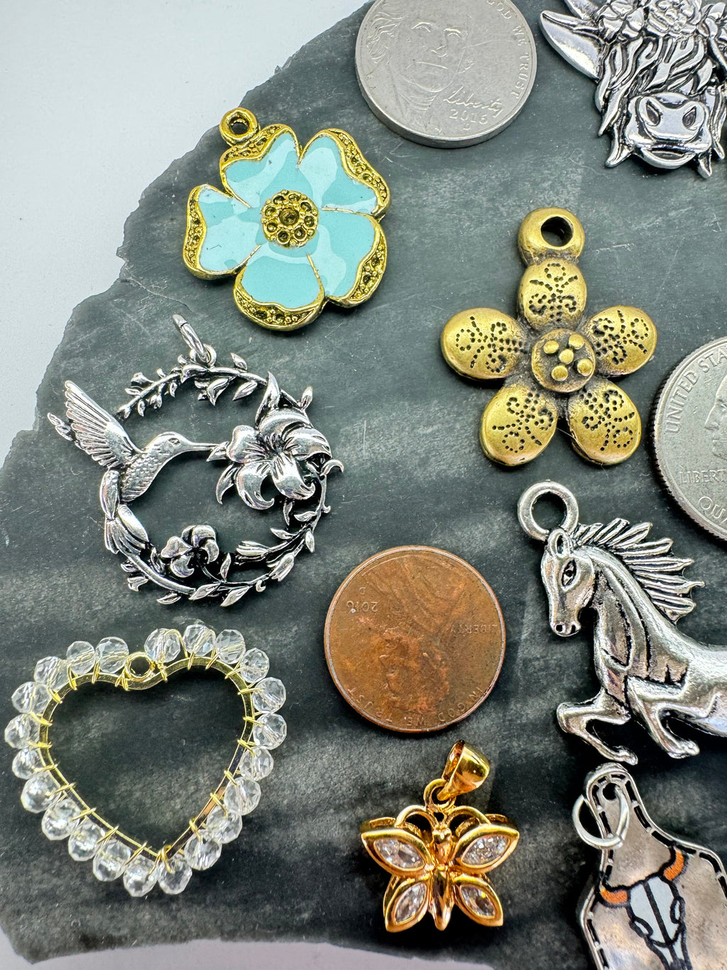 Desert Bloom Charm Drop - Less Than $16