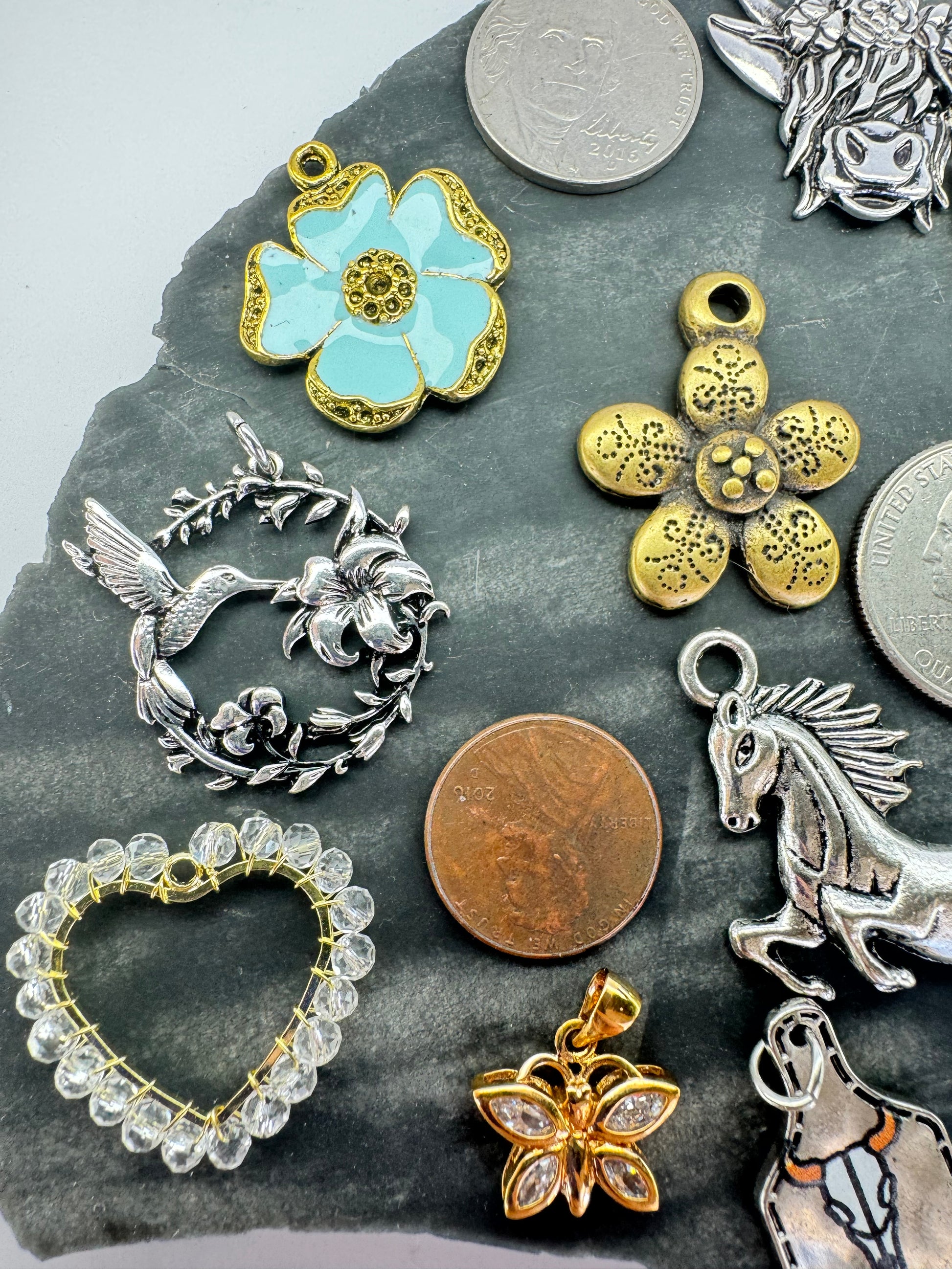 Desert Bloom Charm Drop - Less Than $16
