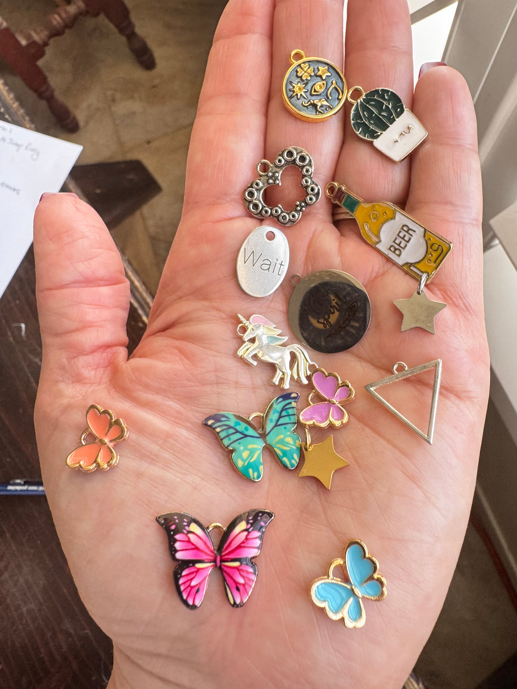 Whimsical Charm Drop - Less Than $7