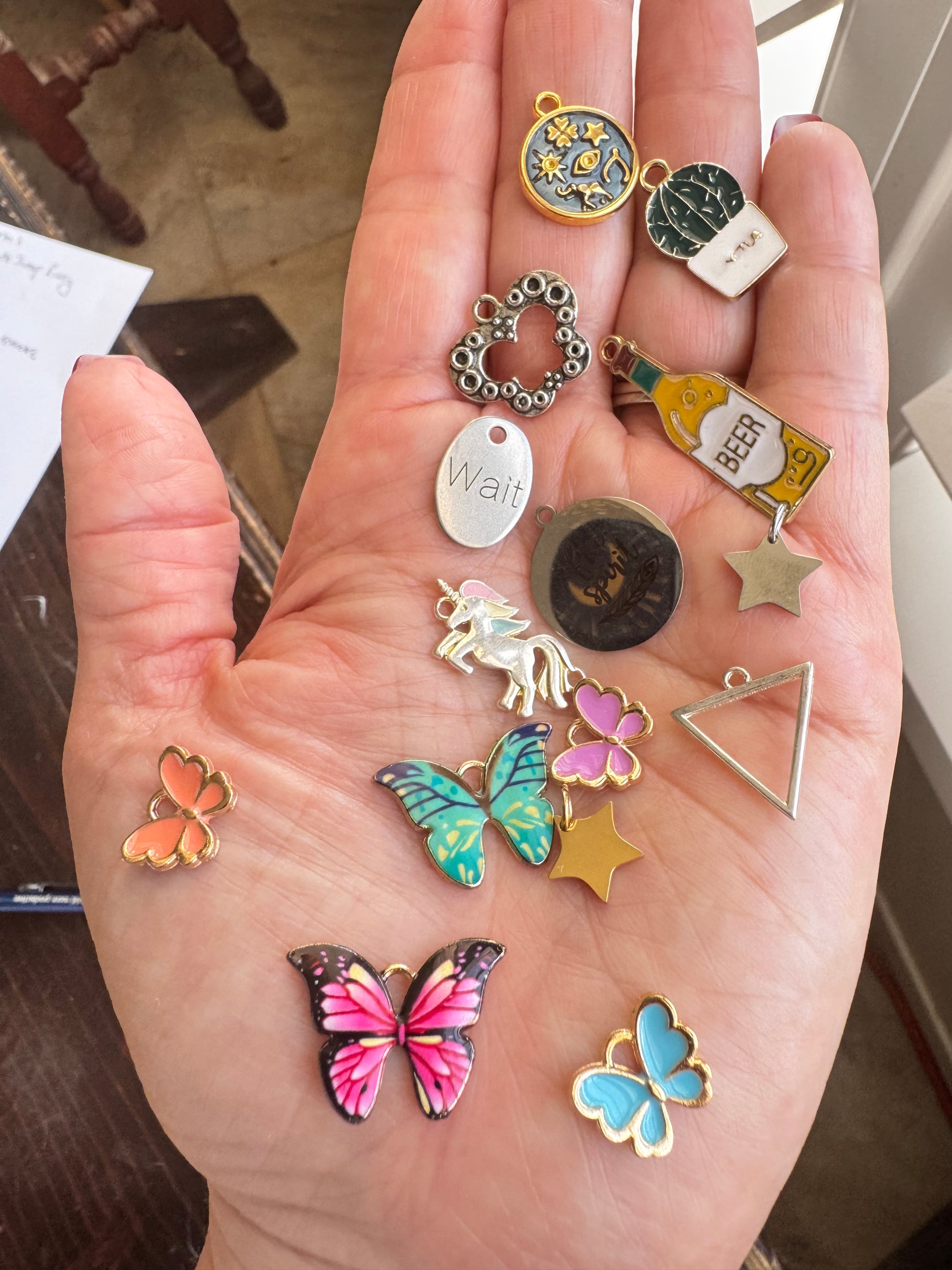 Whimsical Charm Drop - Less Than $7
