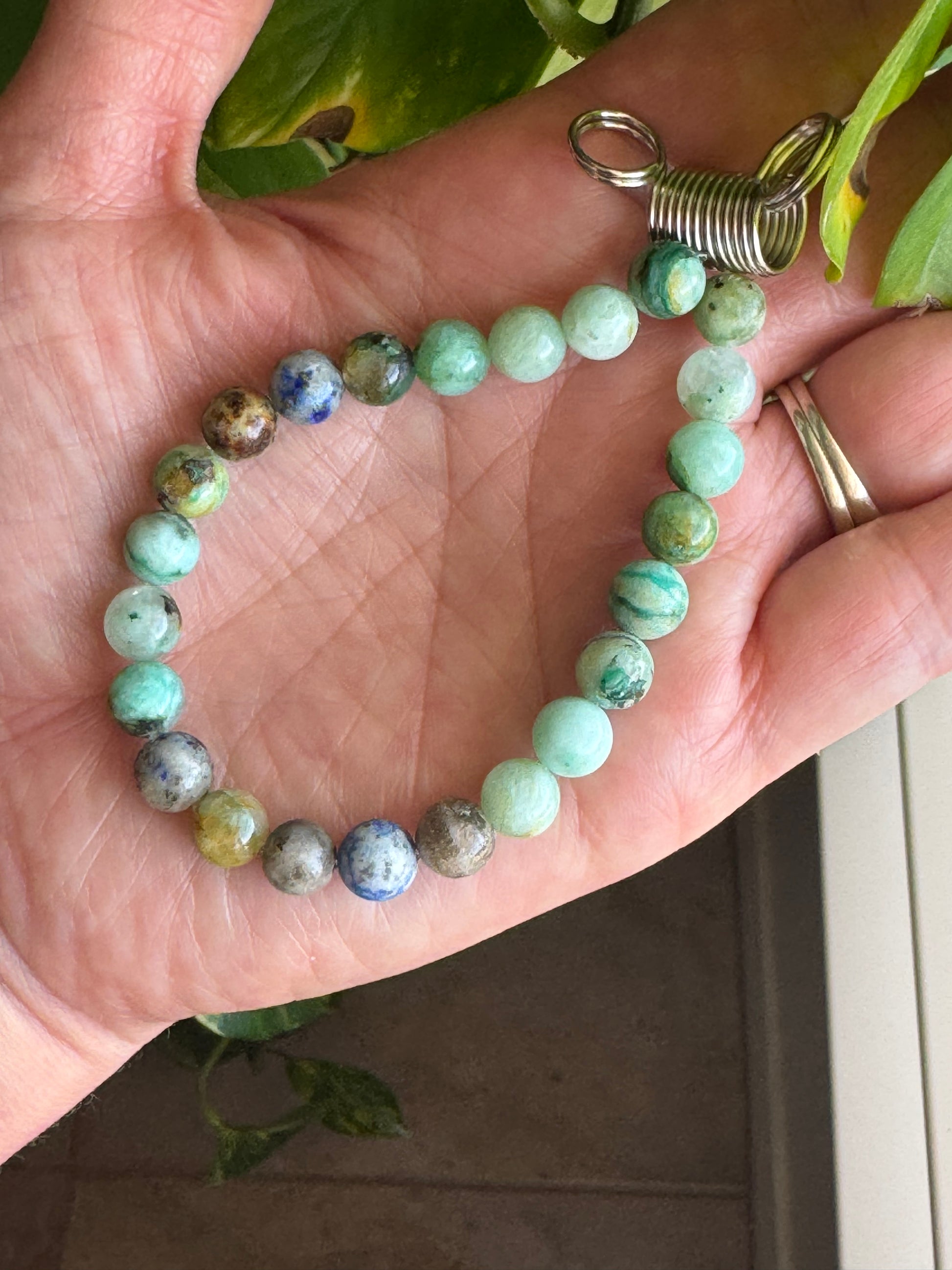 Mongolian Turquoise Necklace & FREE Matching Bracelet
