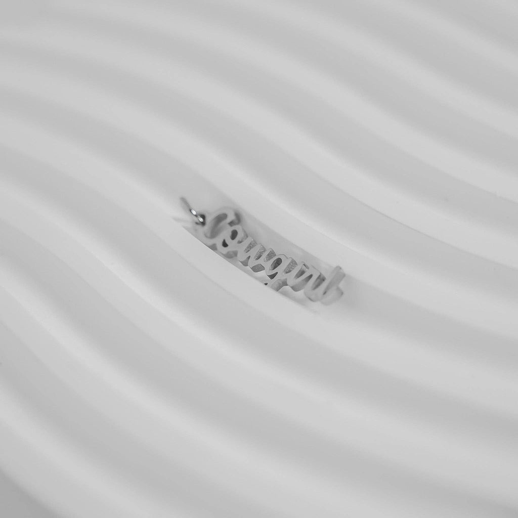 18K Gold Stainless Steel Cowgirl Charm