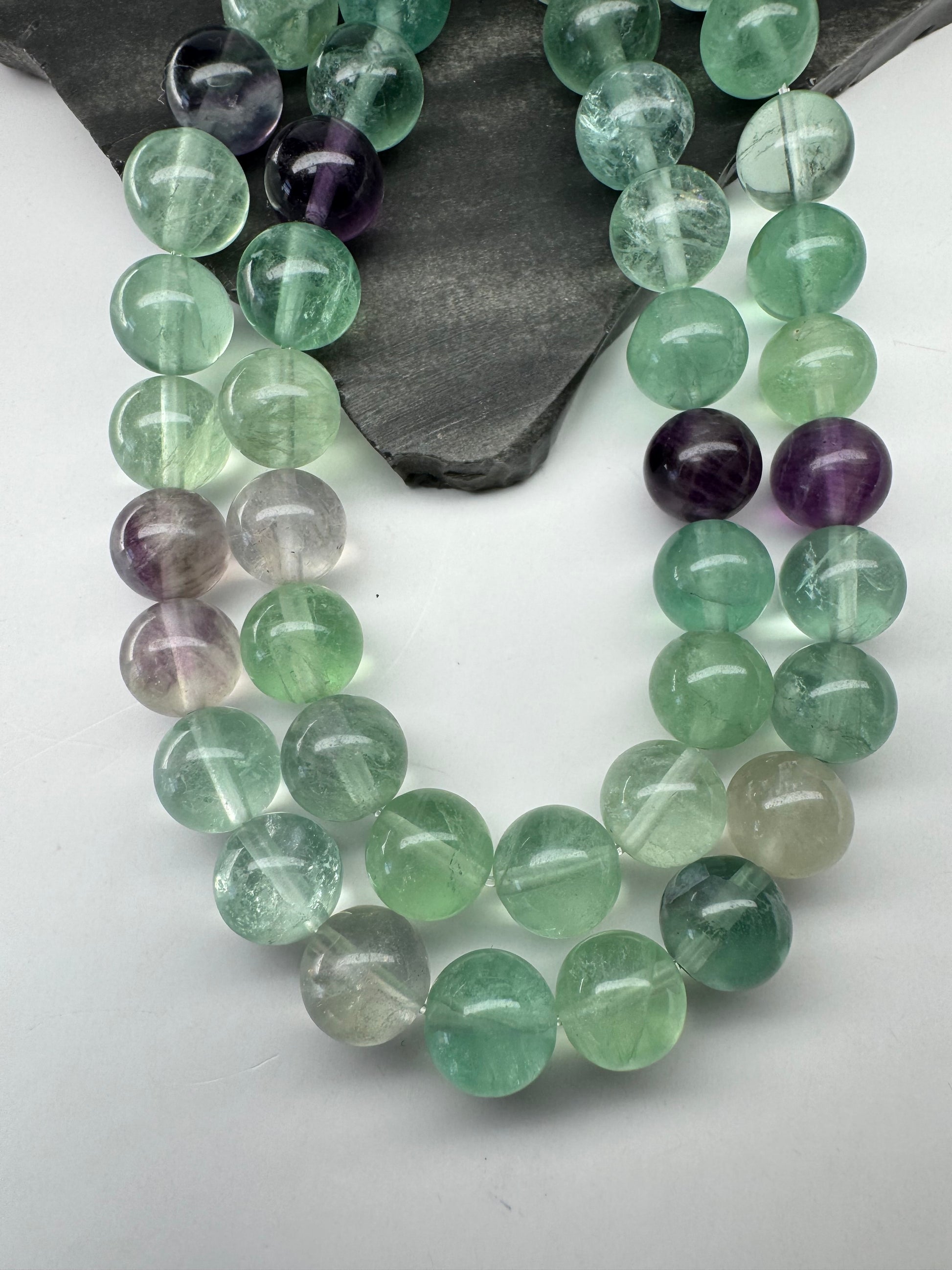 Rainbow (and Green) Fluorite