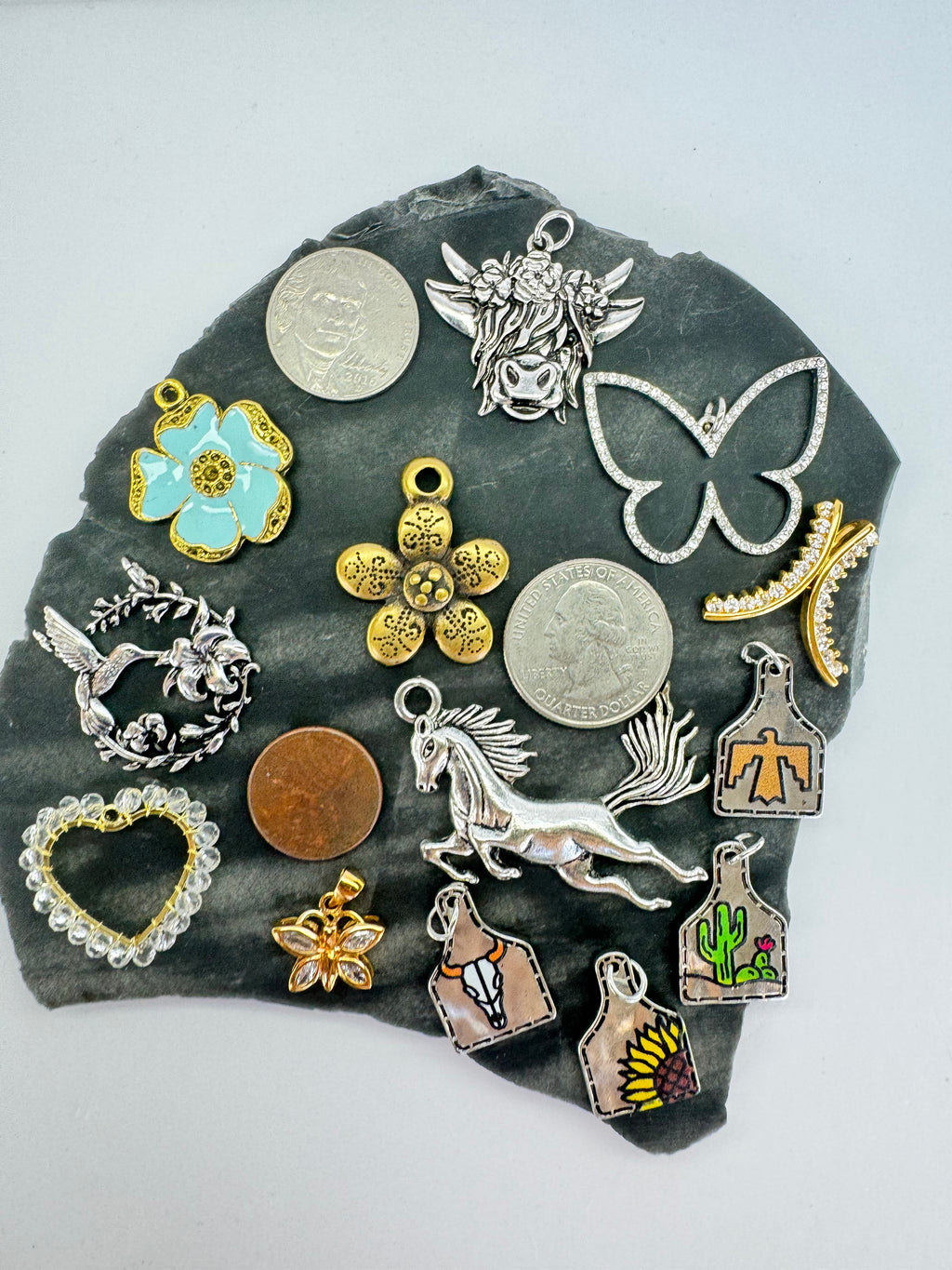 Desert Bloom Charm Drop - Less Than $16