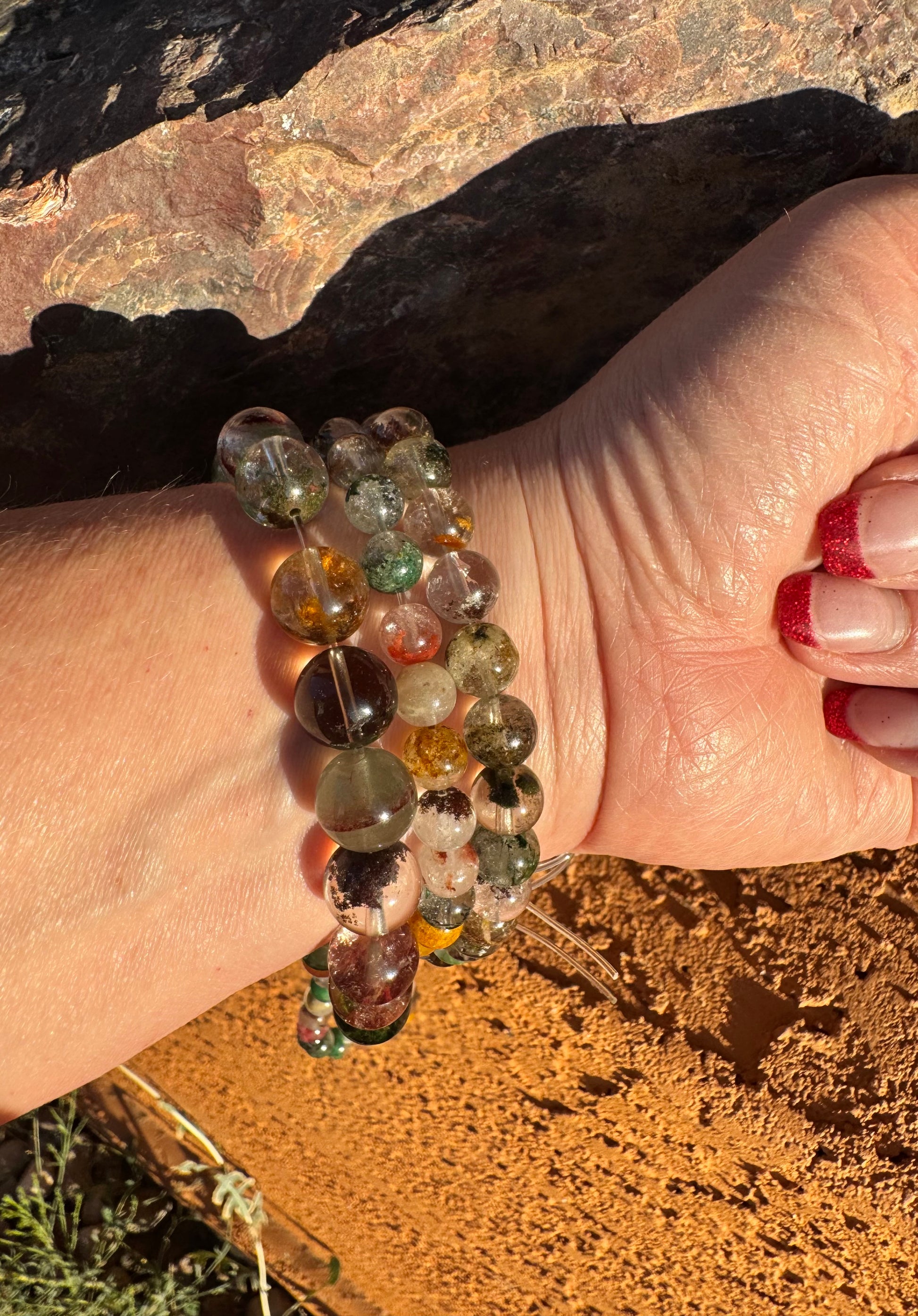 Garden Quartz - (Inclusion Quartz/Lodolite))