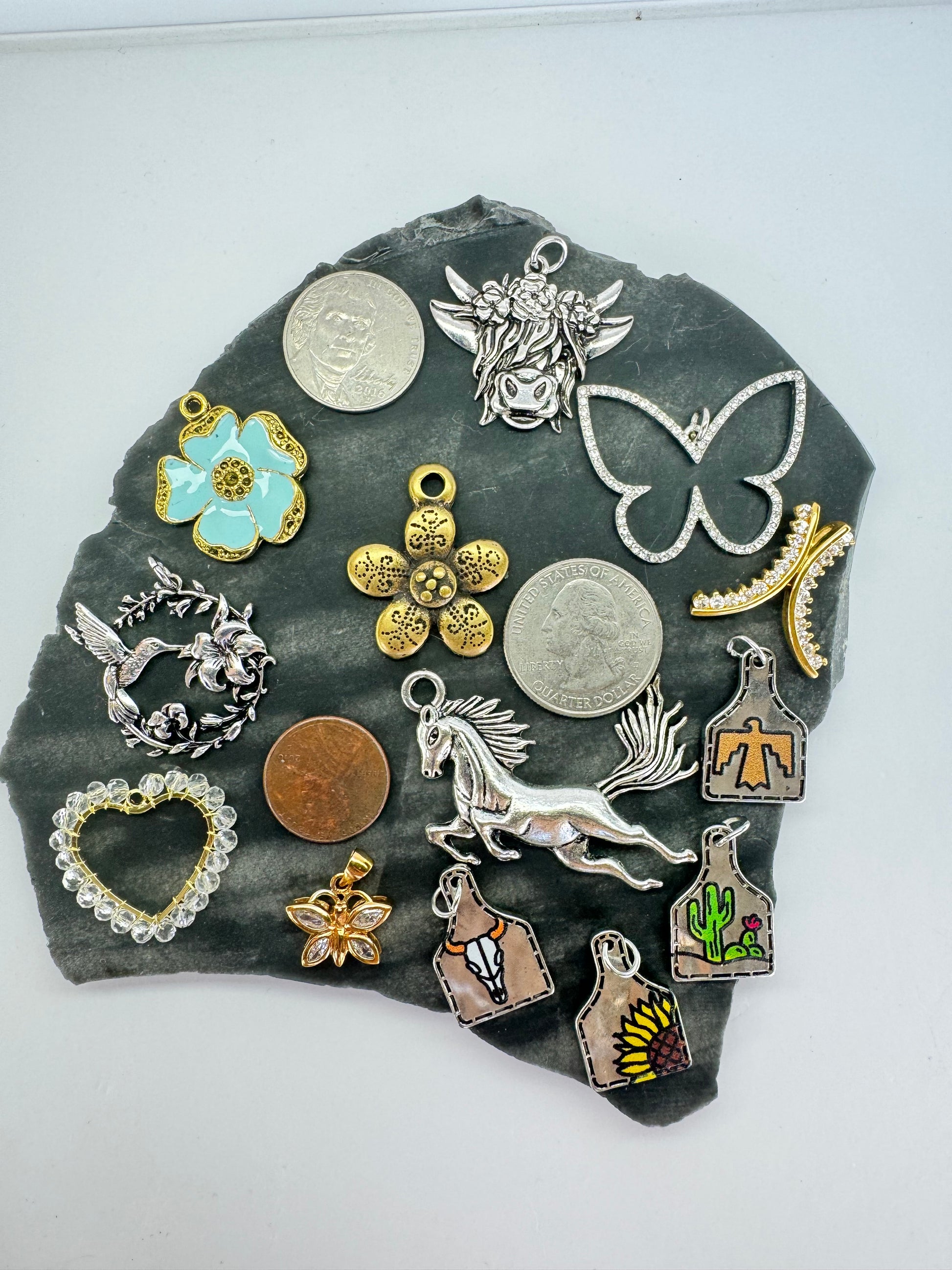 Desert Bloom Charm Drop - Less Than $16