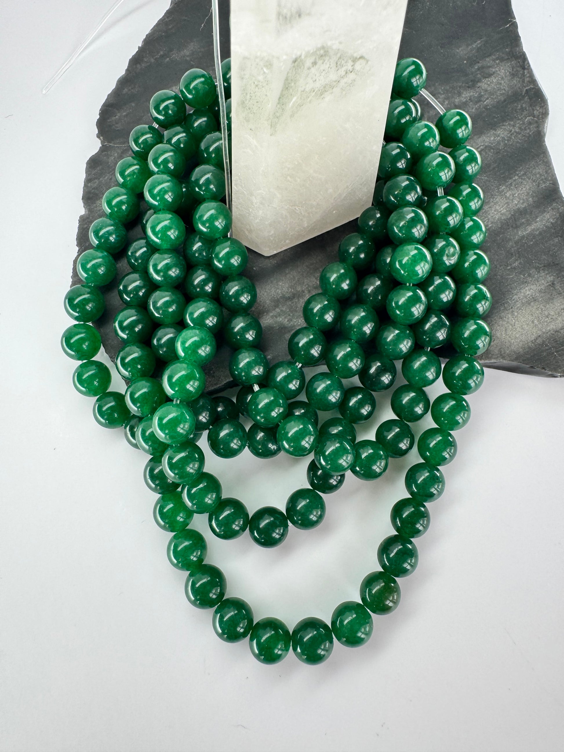 Green Aventurine (Dark, Med & Light Shades)