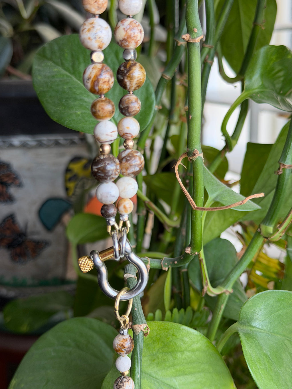 Coffee Jasper Necklace