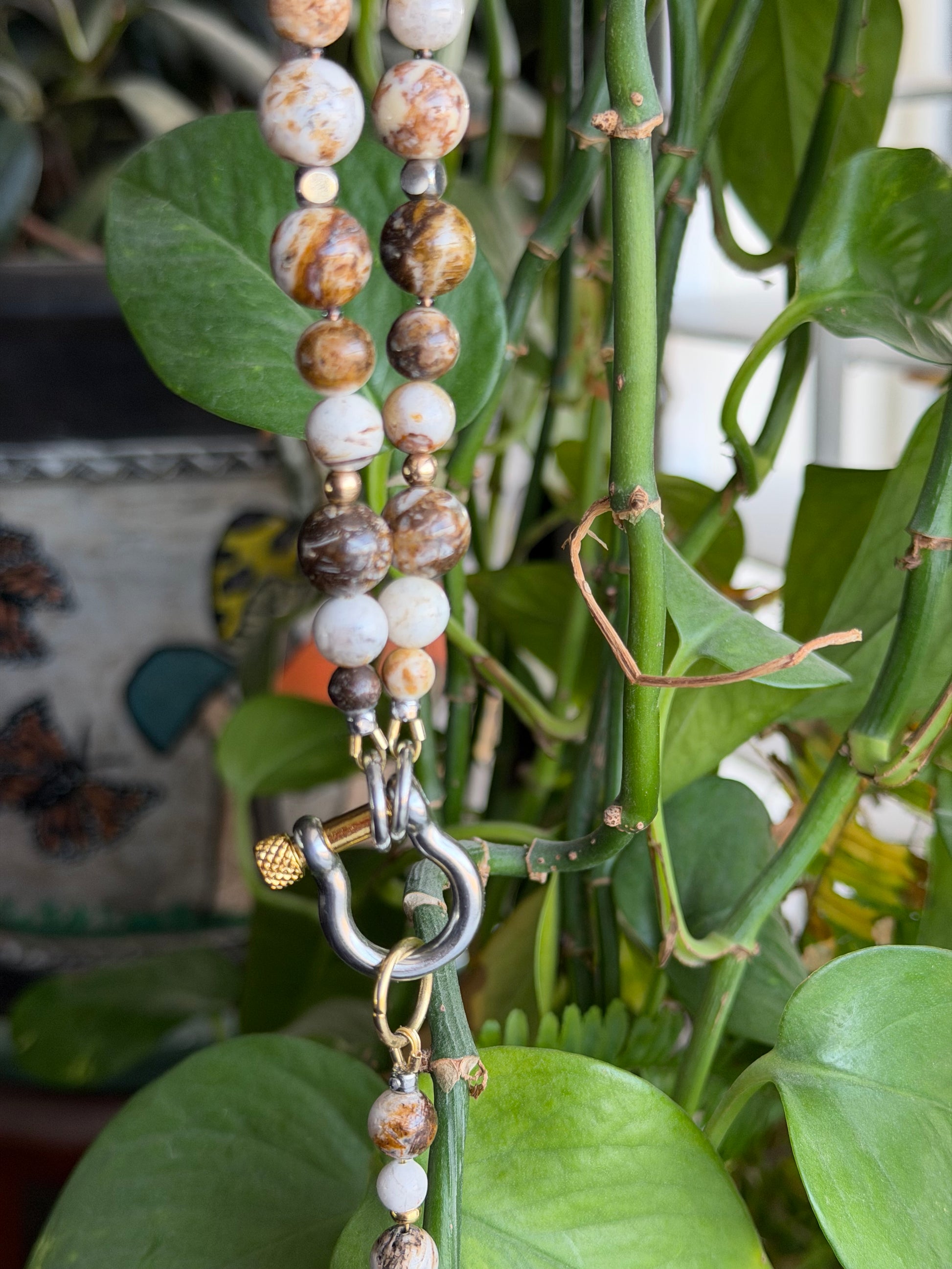 Coffee Jasper Necklace