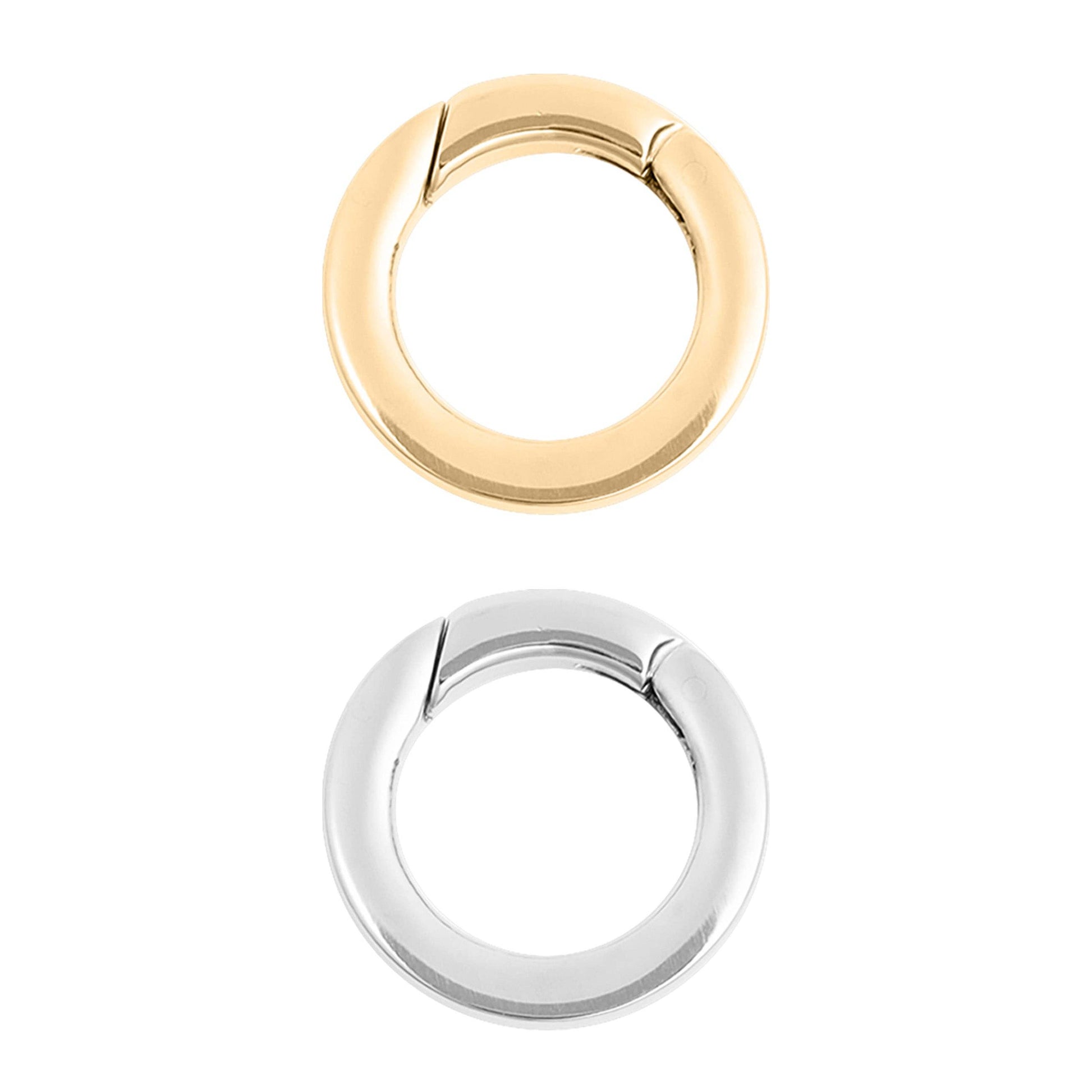 PVD Stainless Steel Circle Carabiner for Necklace