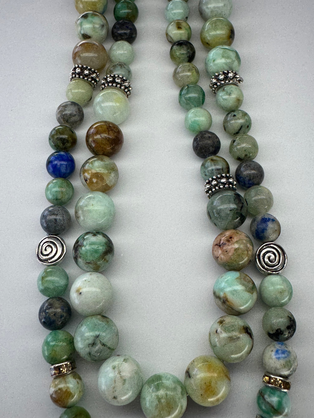 Mongolian Turquoise Necklace & FREE Matching Bracelet