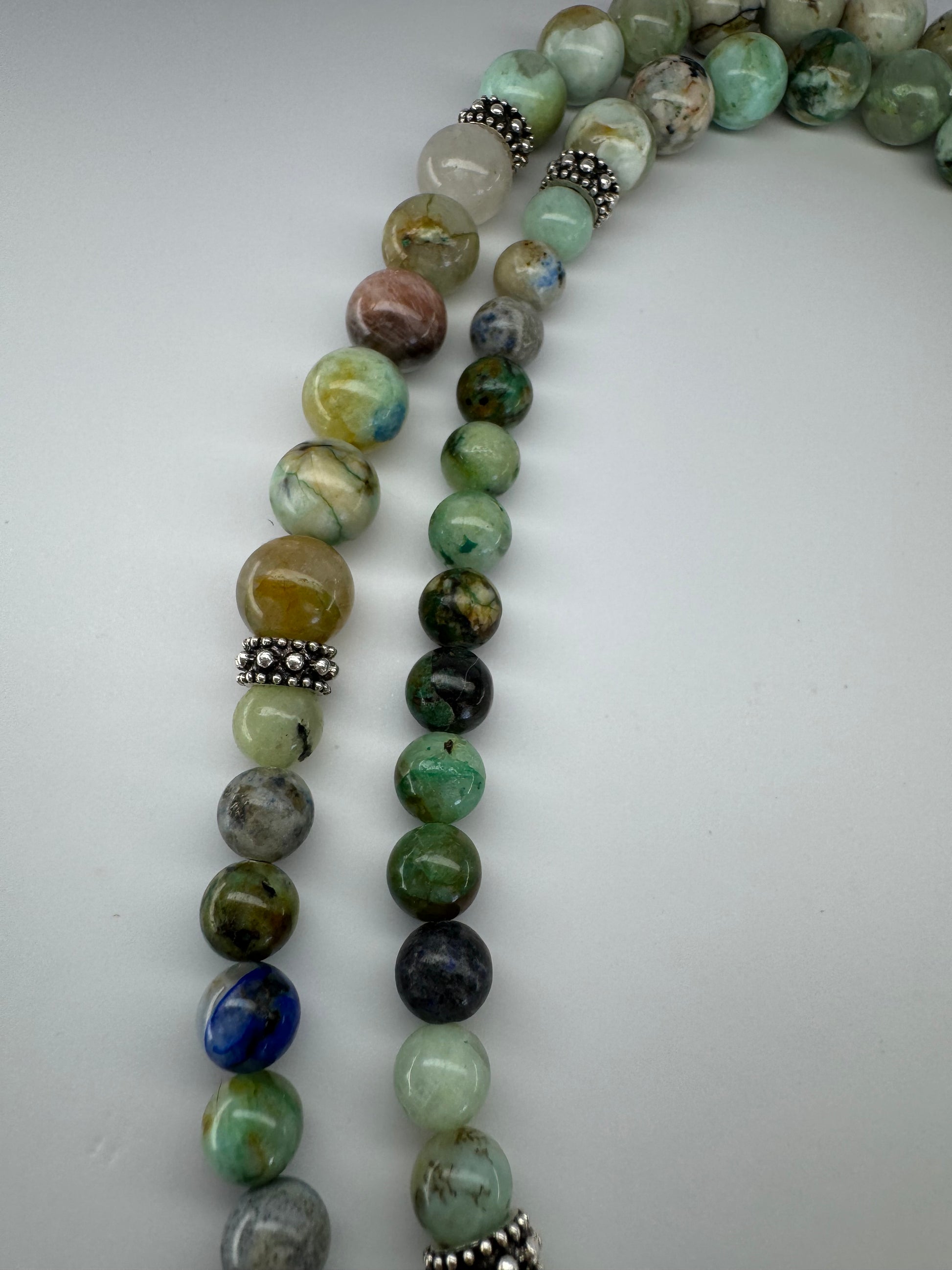 Mongolian Turquoise Necklace & FREE Matching Bracelet