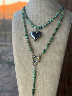 Nevada Variscite Signature Wrap Necklace