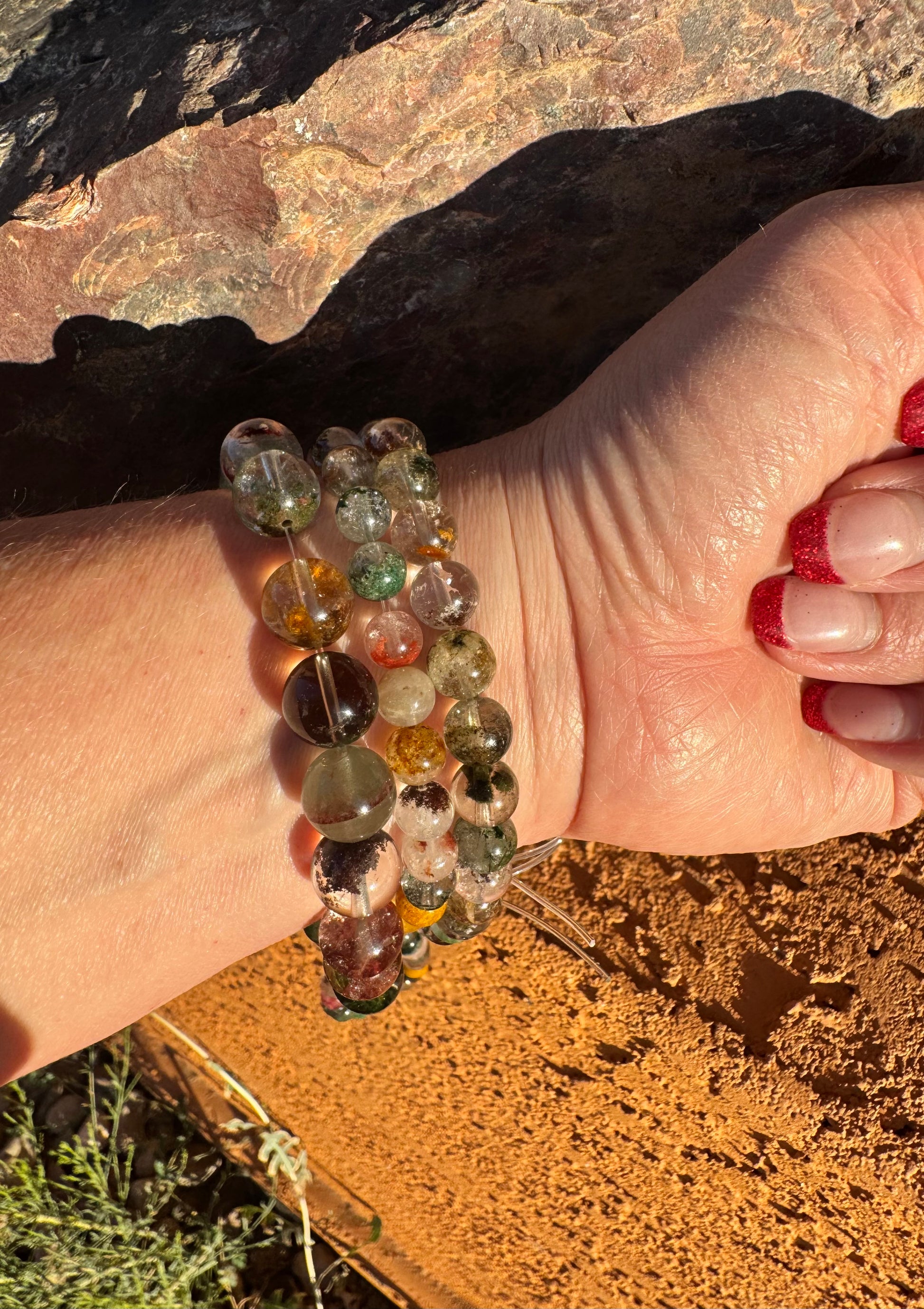 Garden Quartz - (Inclusion Quartz/Lodolite))