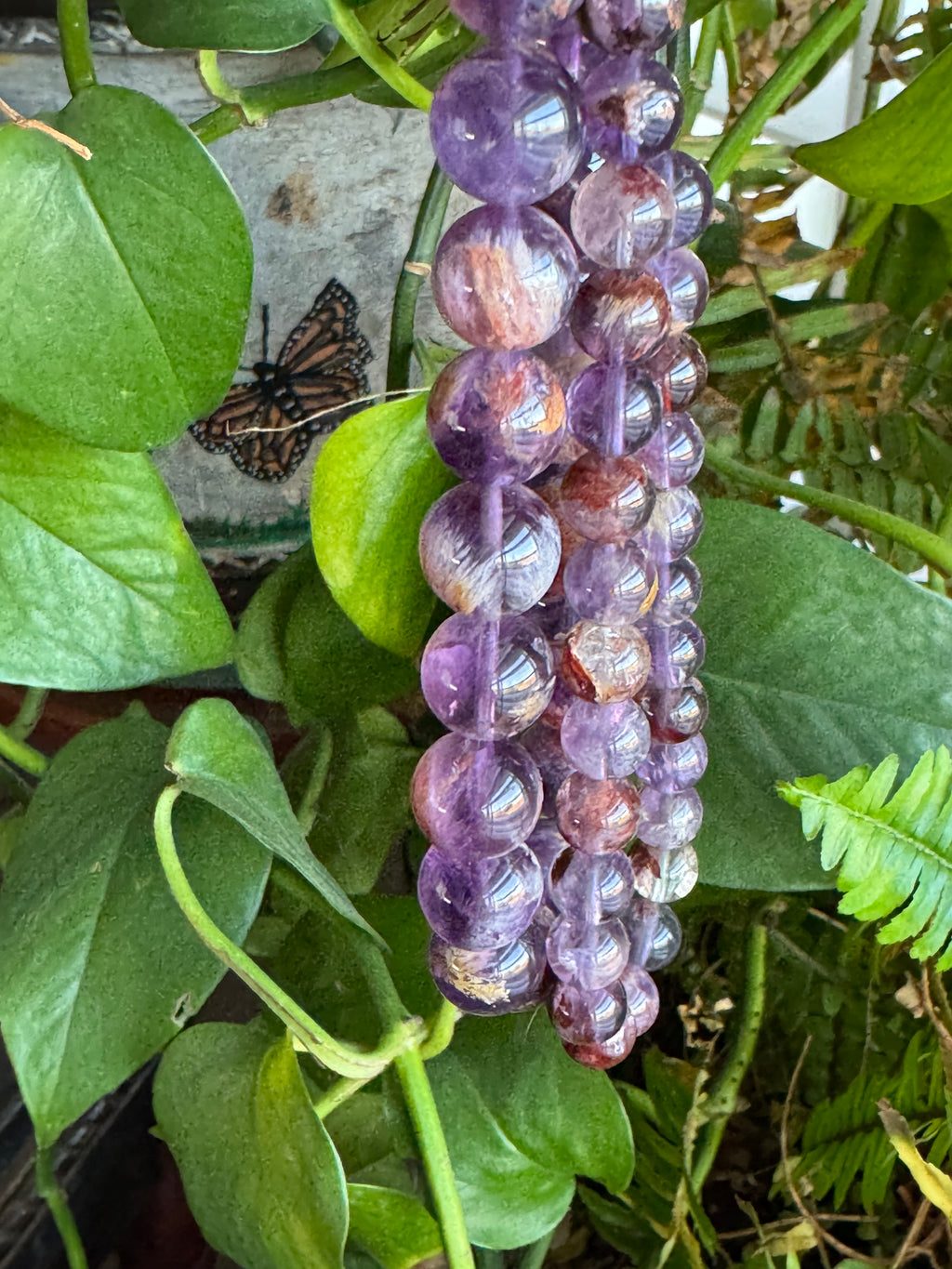 Super Seven Quartz (Amethyst with Lepidocrocite Inclusions)