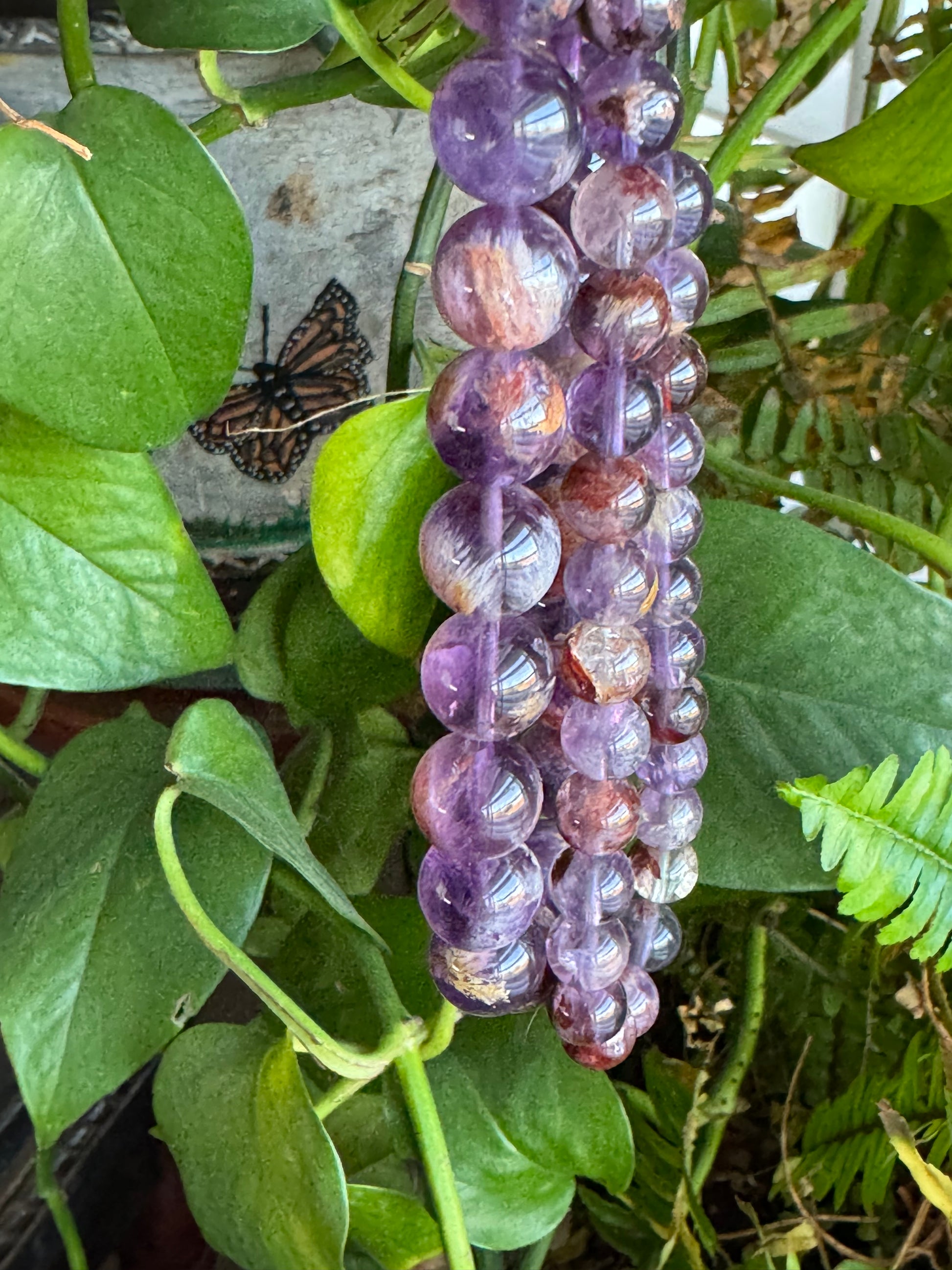 Super Seven Quartz (Amethyst with Lepidocrocite Inclusions)