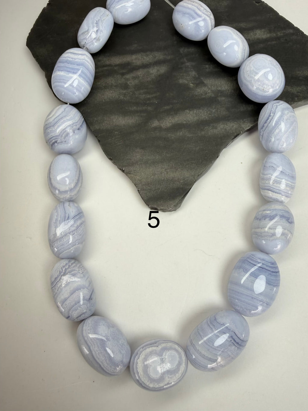 Blue Lace Agate - Custom Length