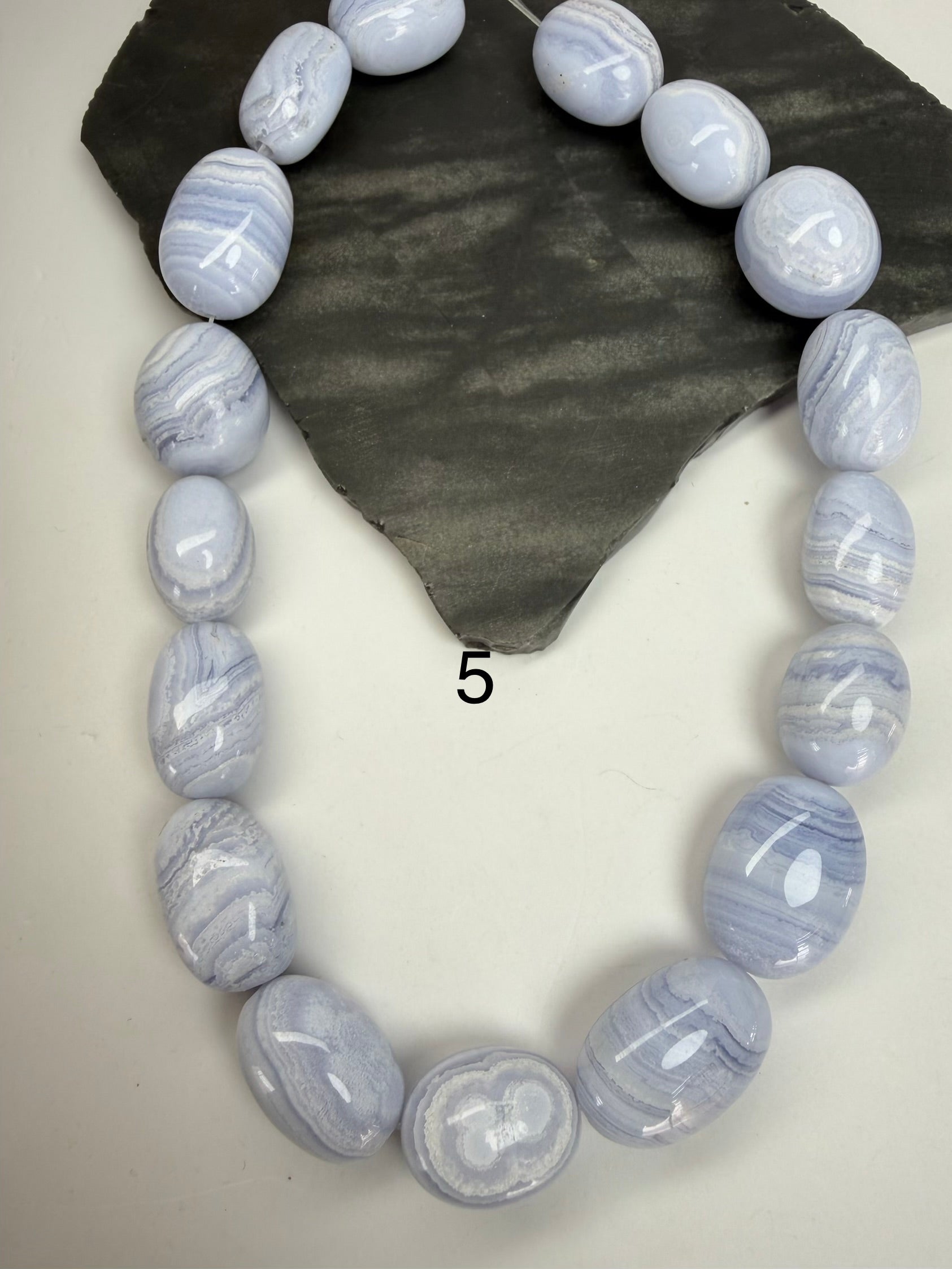 Blue Lace Agate - Custom Length