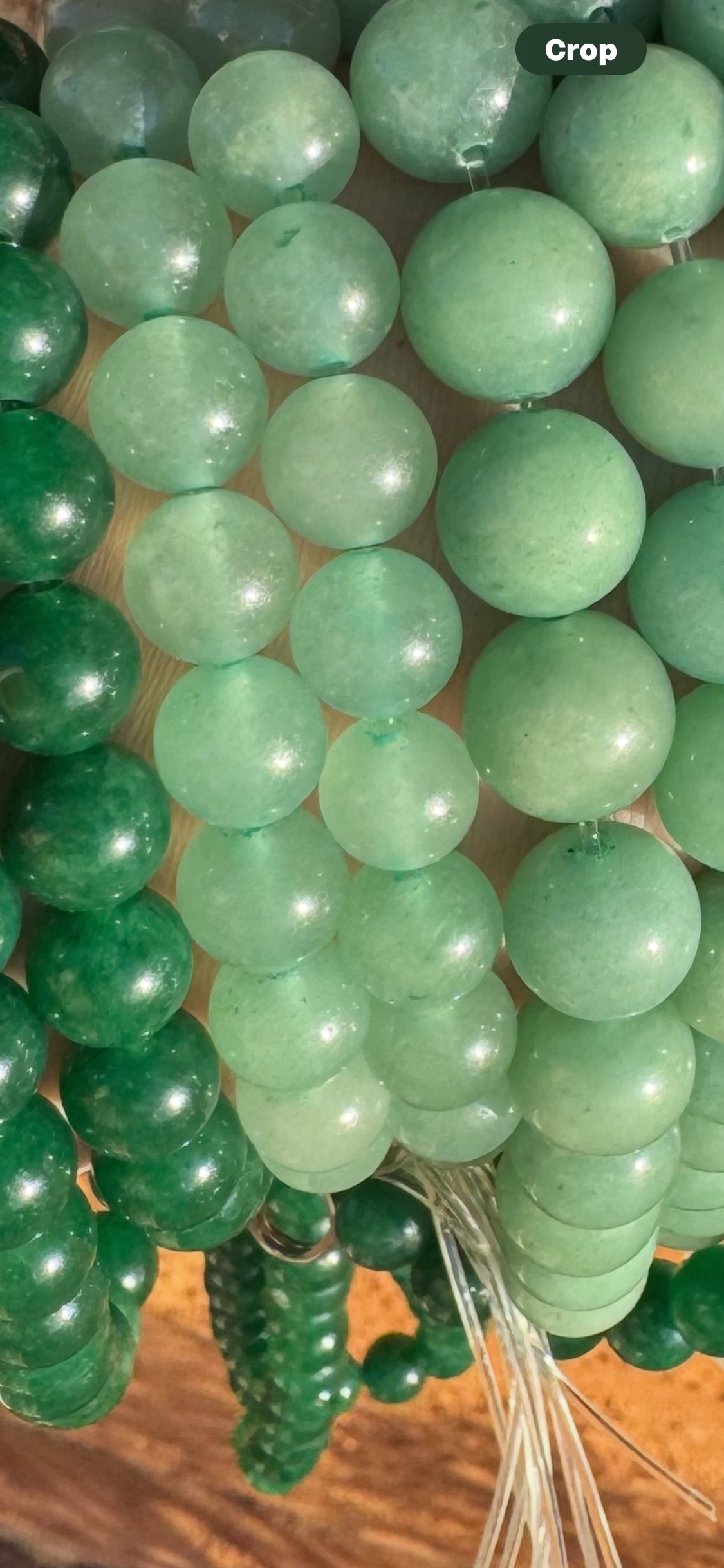 Green Aventurine (Dark, Med & Light Shades)
