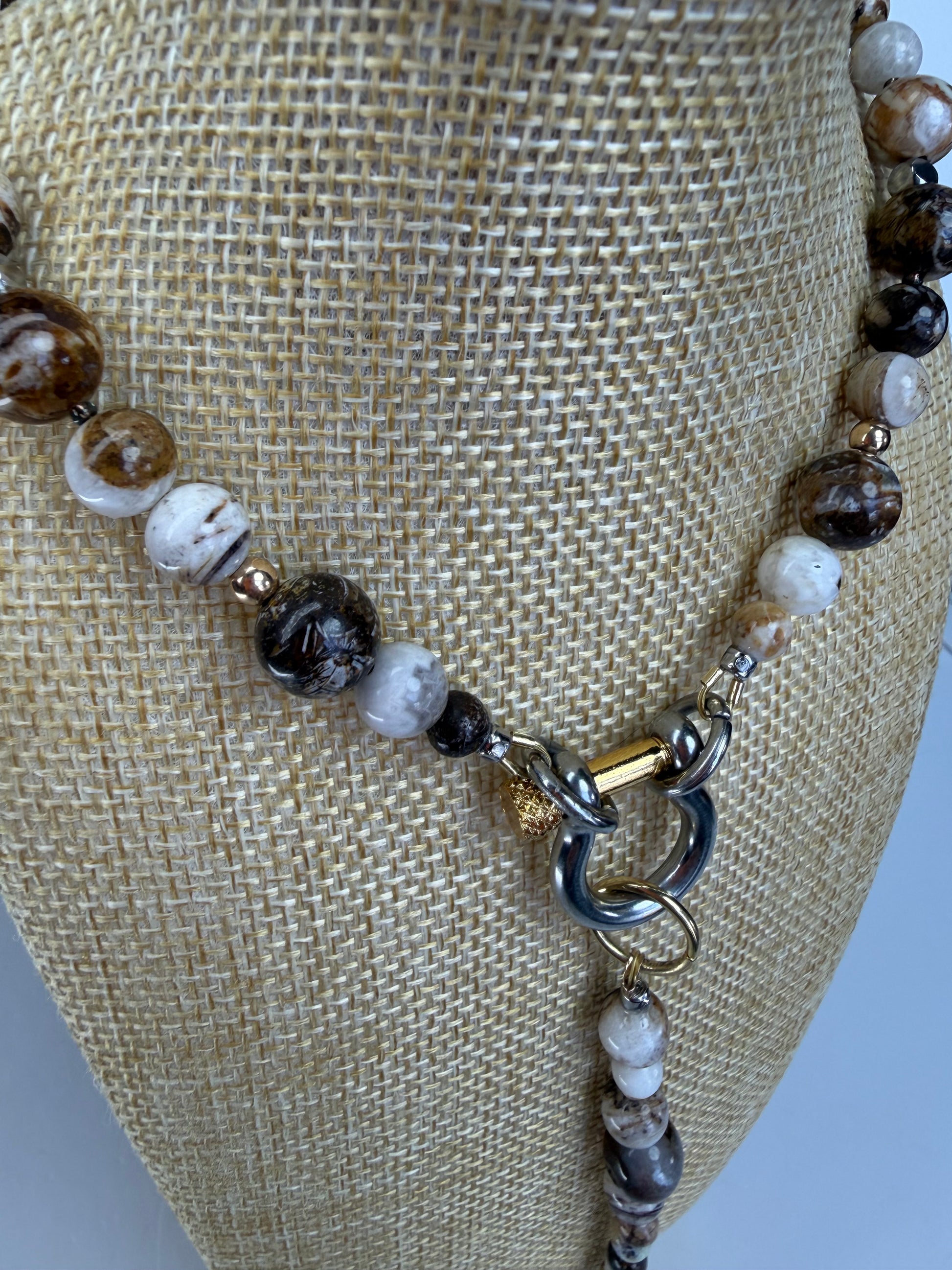 Coffee Jasper Necklace