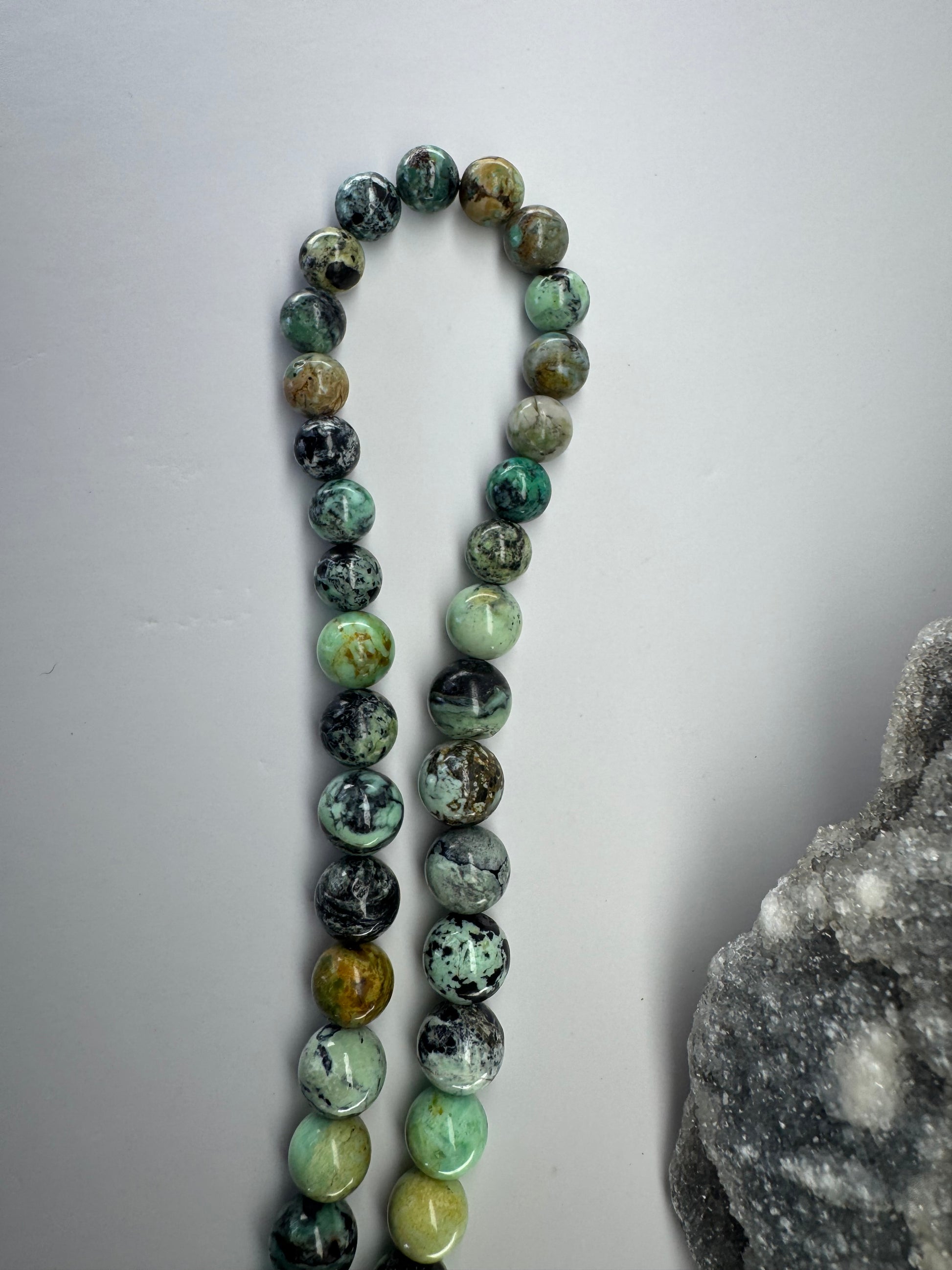 Natural Variscite Gemstone Necklace