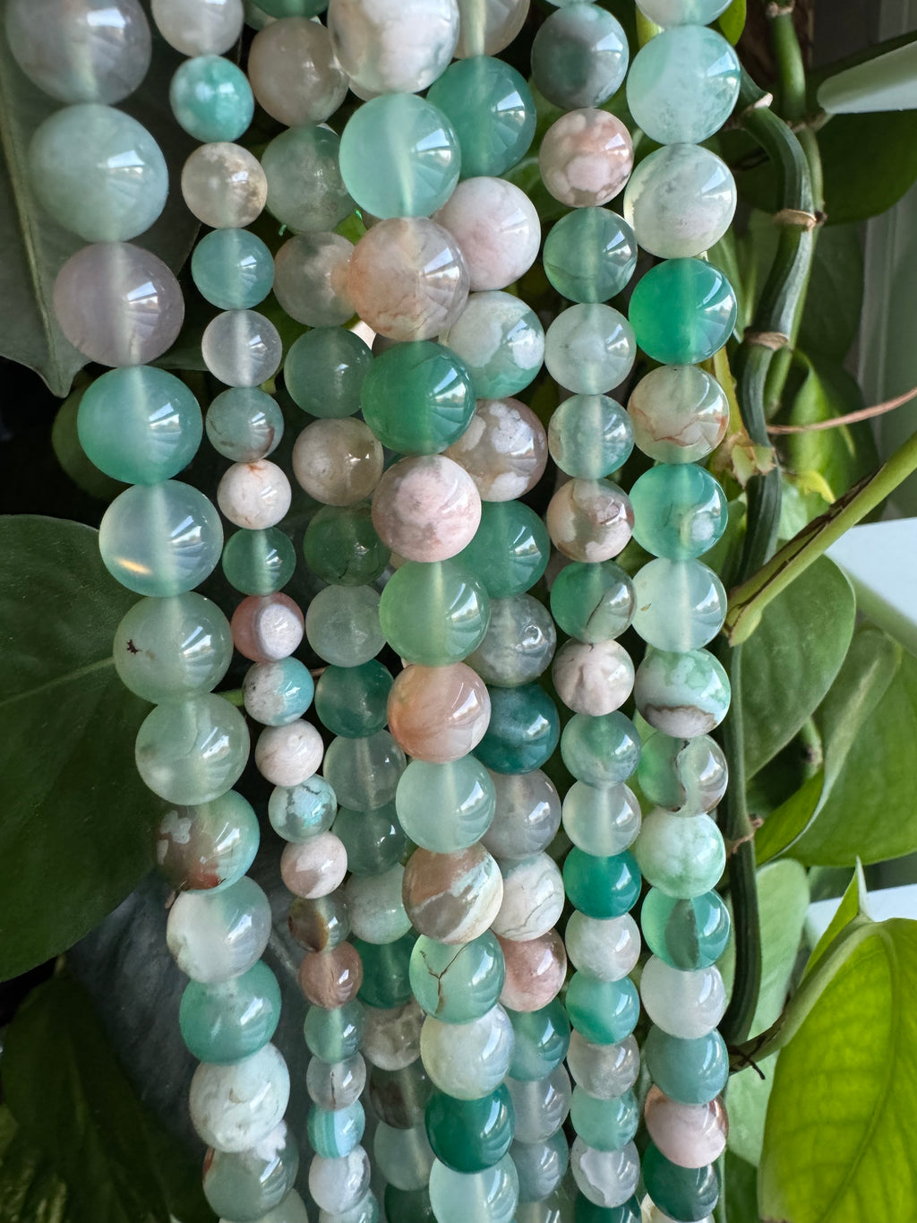 Green Flower Agate - High-Grade Translucent