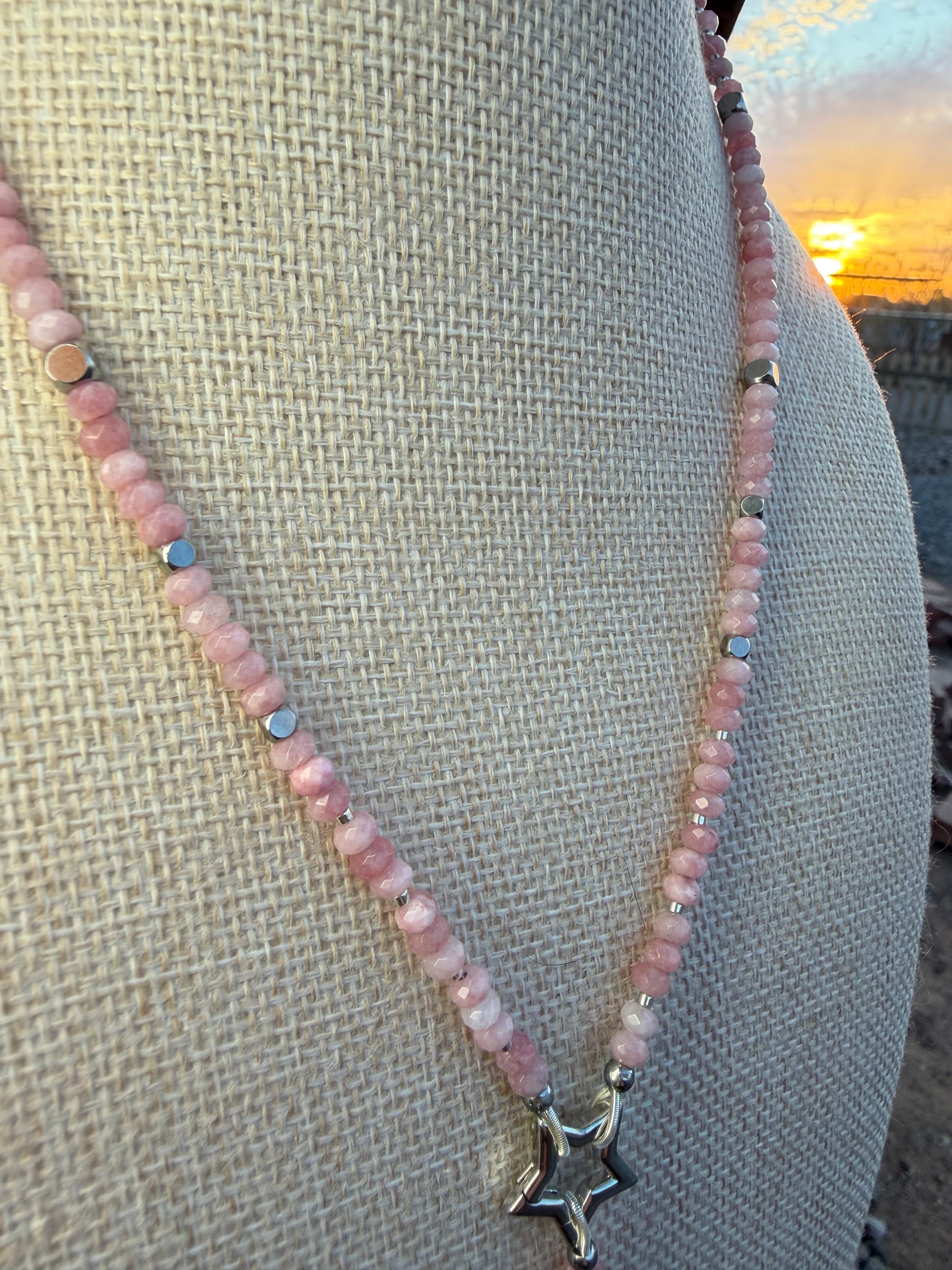 Pink Opal Star