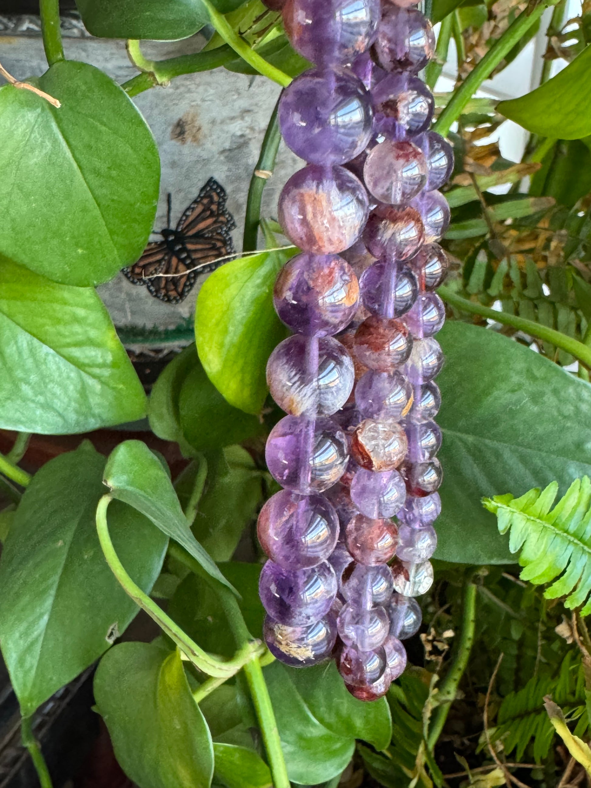 Super Seven Quartz (Amethyst with Lepidocrocite Inclusions)