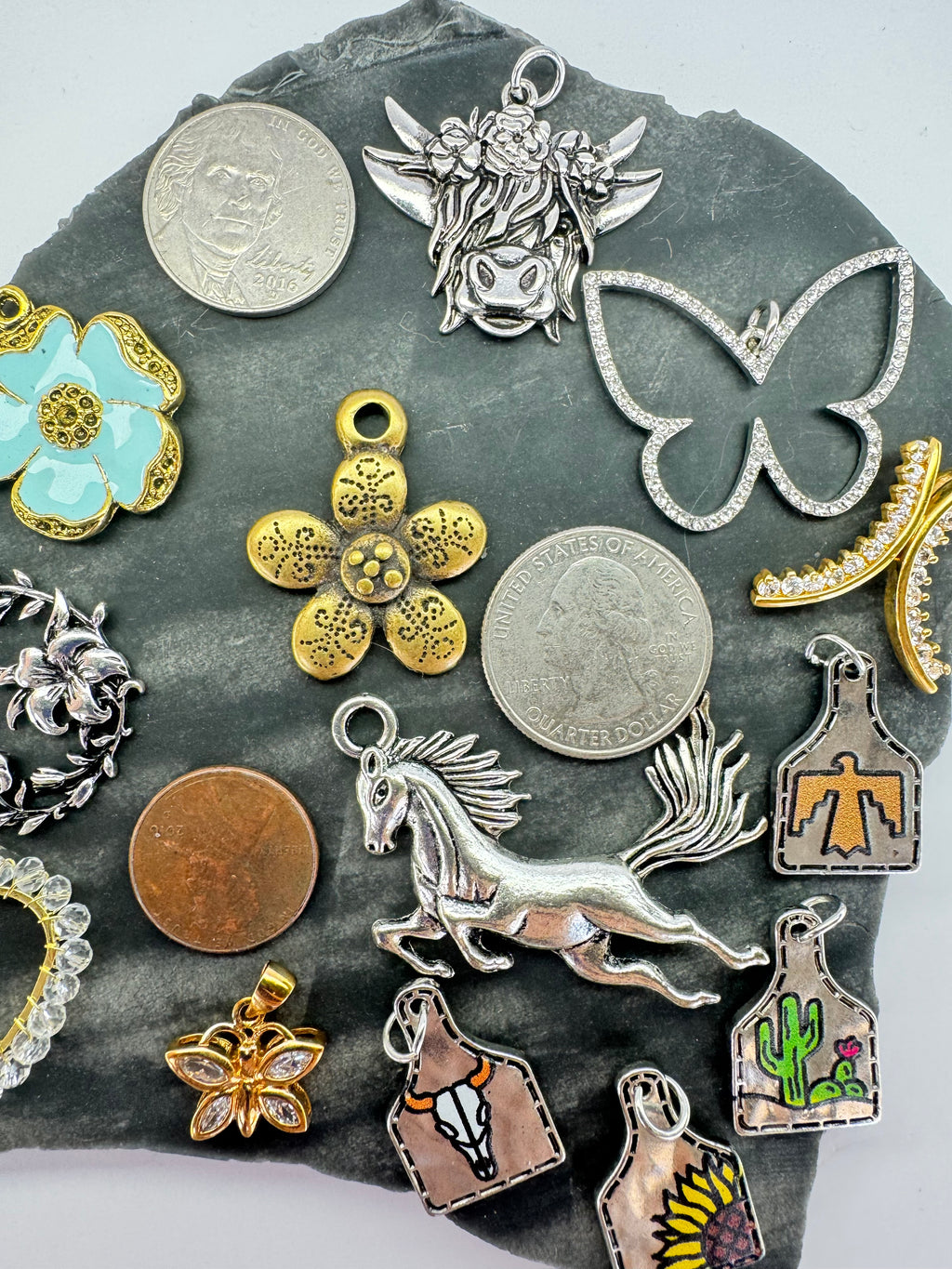 Desert Bloom Charm Drop - Less Than $16
